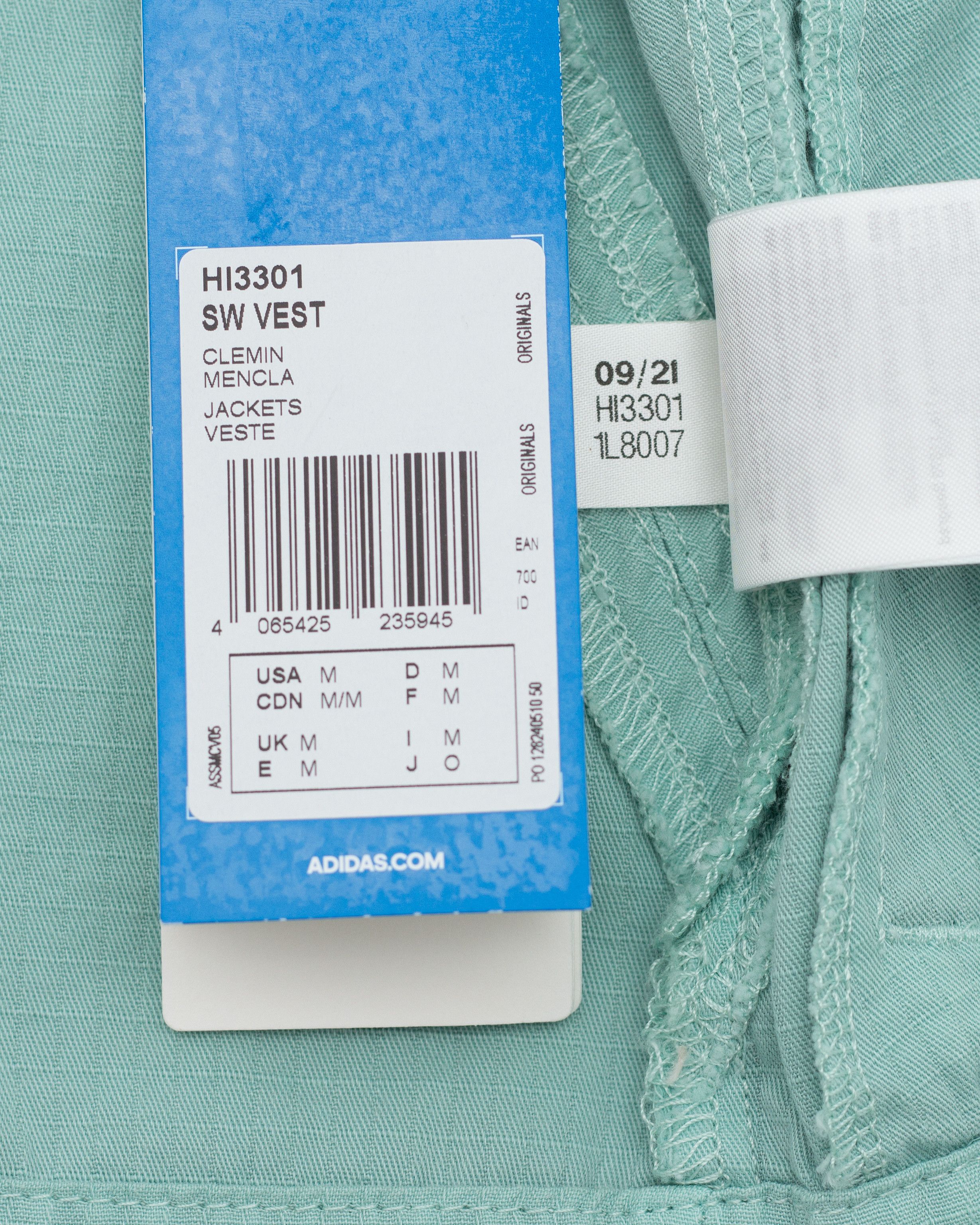 Adidas Atmos x Sean Wotherspoon Superturf Vest HI3301 Size US M / EU 48-50 / 2 - 11 Thumbnail