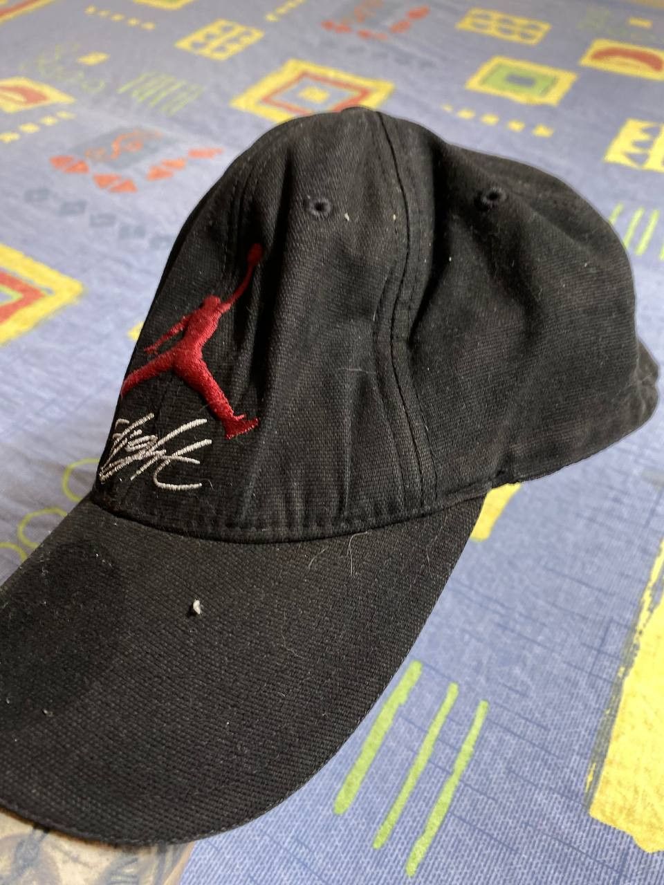 Nike Vintage Jordan Cap Streetwear Y2k Distressed Logo Size ONE SIZE - 3 Thumbnail
