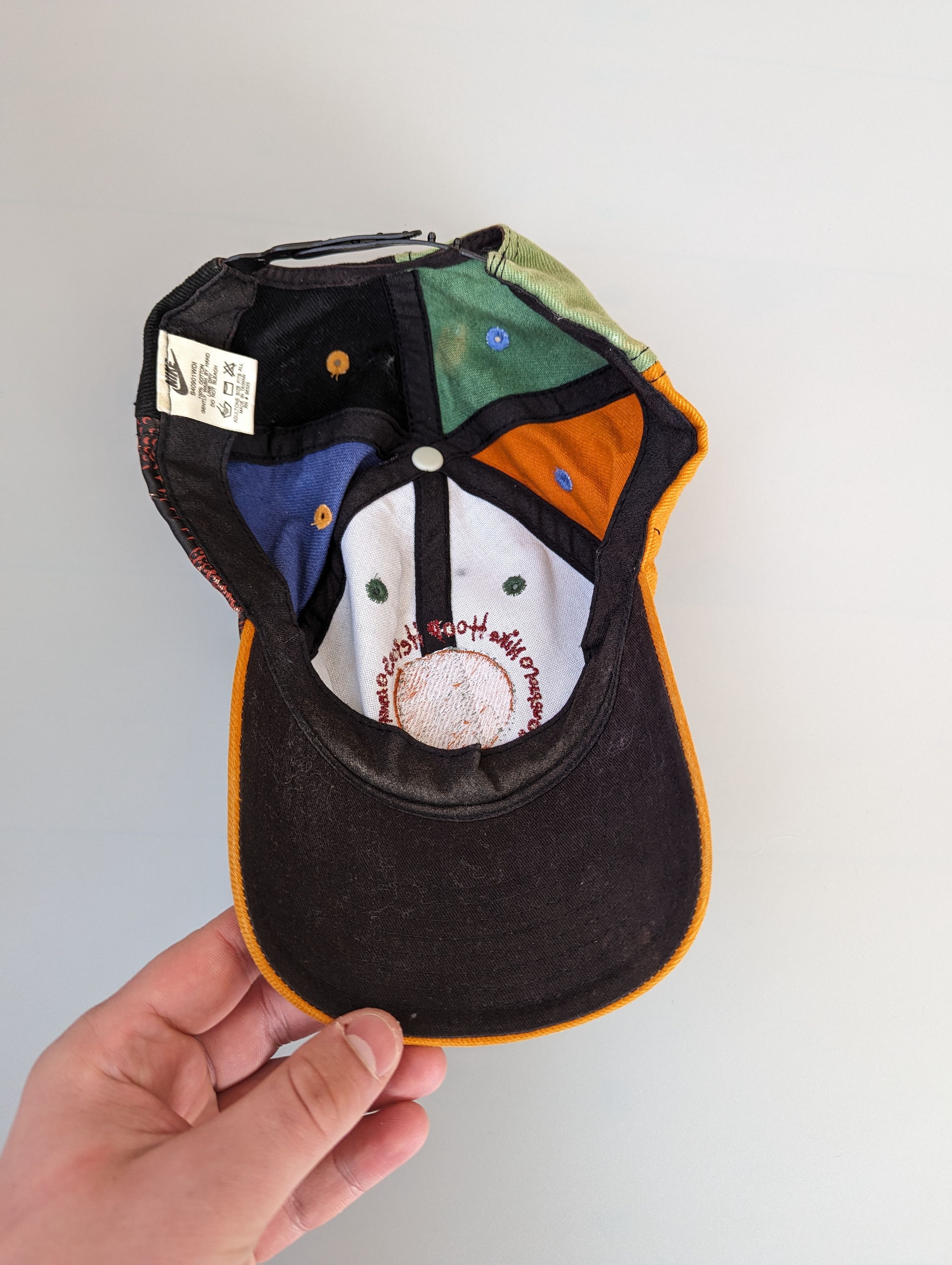 Nike Vintage NIKE Alley Hoops Heroes Baseball Cap d15 Size ONE SIZE - 6 Thumbnail