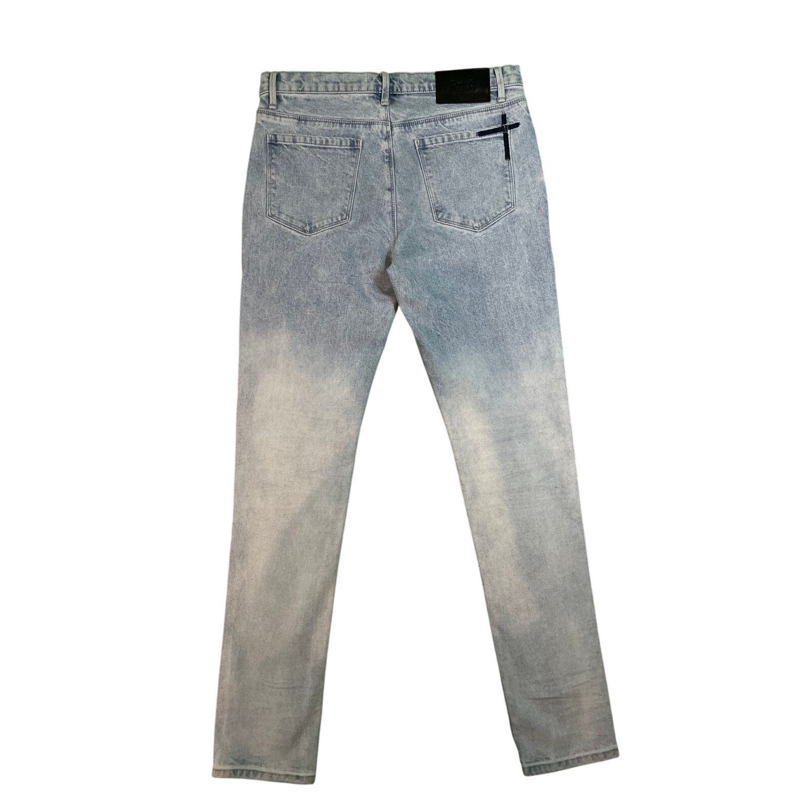 Rta RTA Light Wash Plain Blue Jeans Size US 31 - 2 Thumbnail