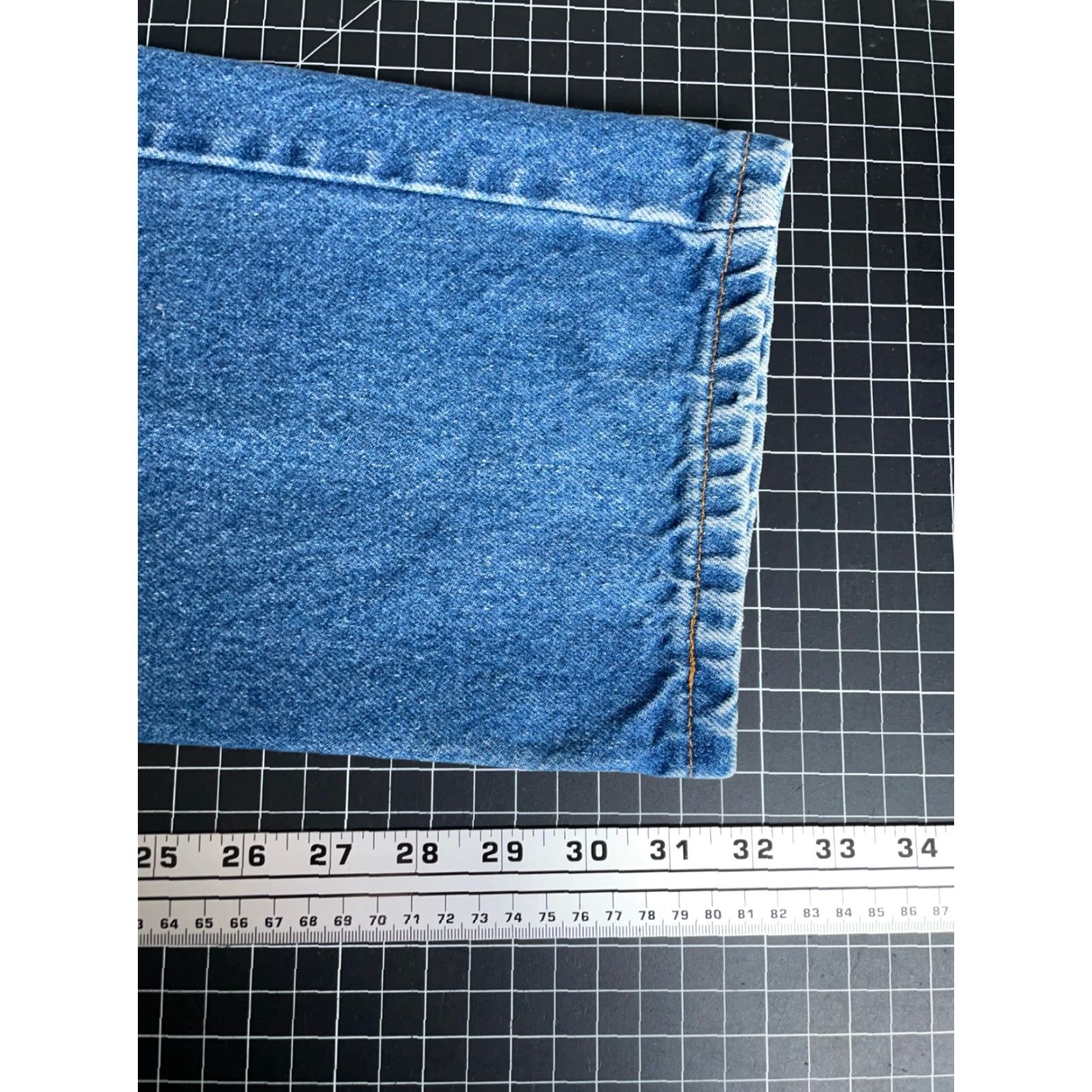Levi's VINTAGE Levi's 505 Jeans Casual Denim Straight Blue 90s 34x31/38x32 Mens Regular Zip Fly Orange Tab{" "}Jeans Size US 34 / EU 50 - 7 Thumbnail