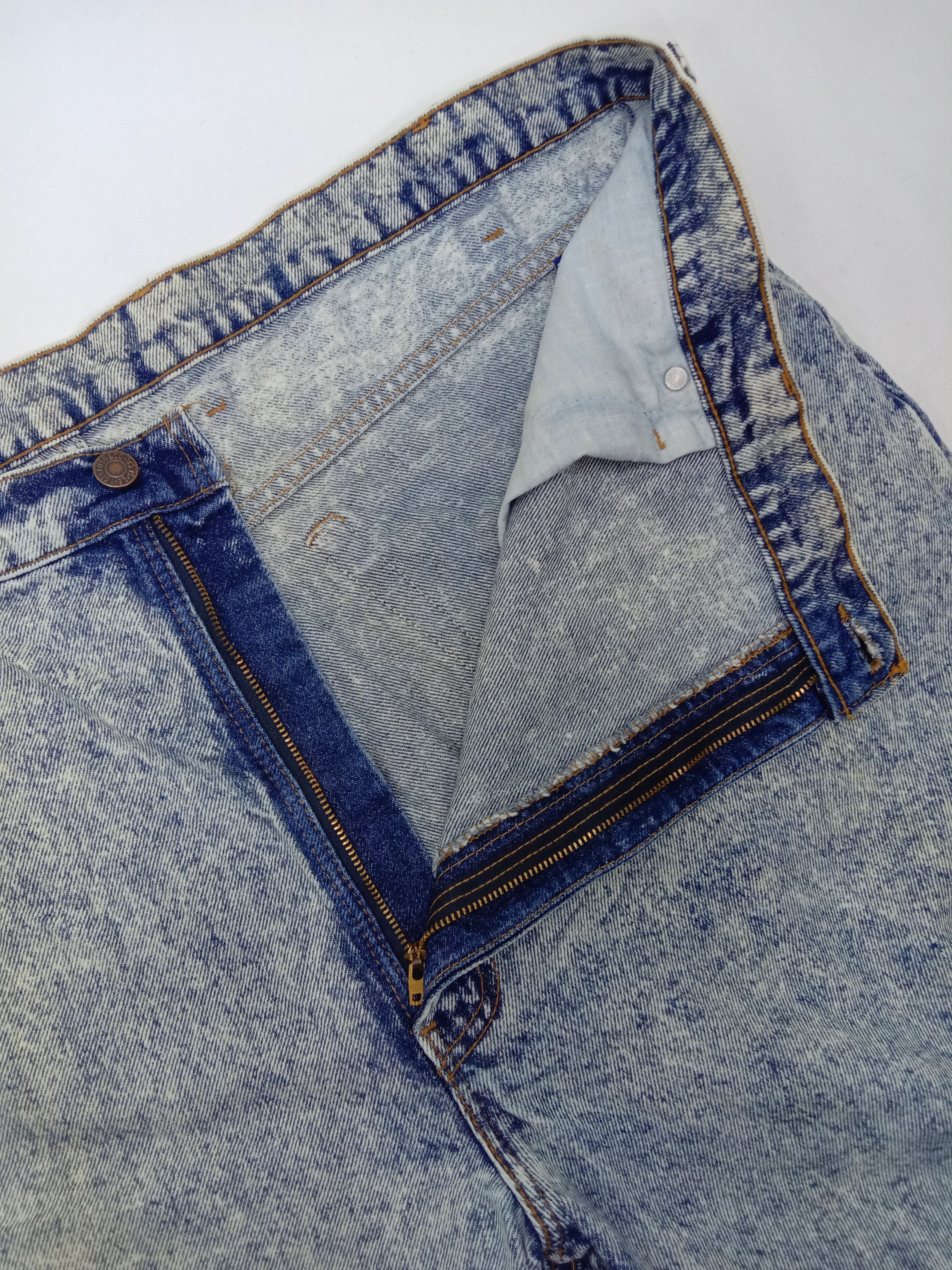 Levi's Vintage 90s Levi's 540 Acid Wash Jeans Oversized Denim Size US 44 / EU 60 - 9 Thumbnail