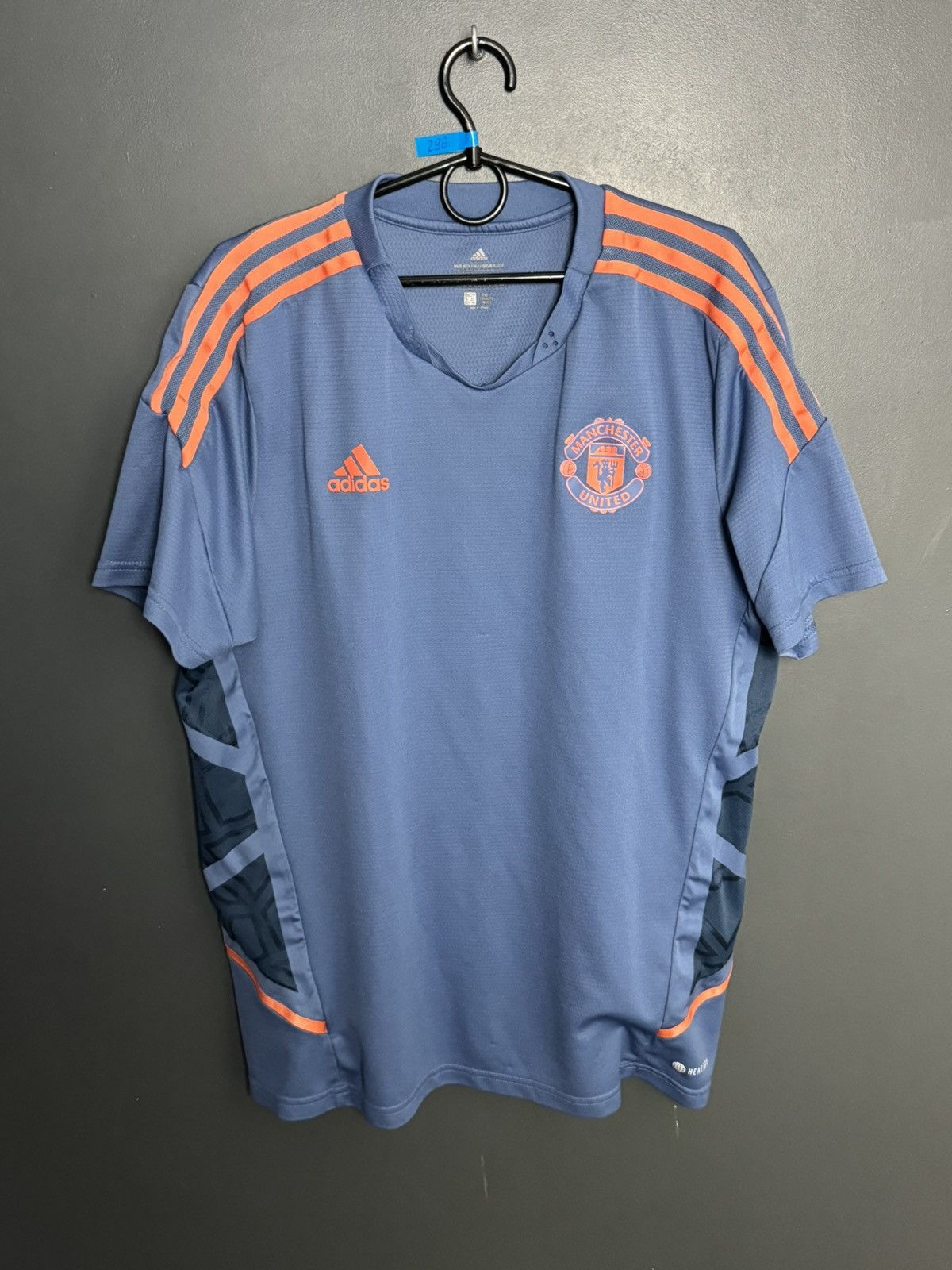 Adidas Manchester United Training Football Jersey T-Shirt Size US XL / EU 56 / 4 - 1 Thumbnail