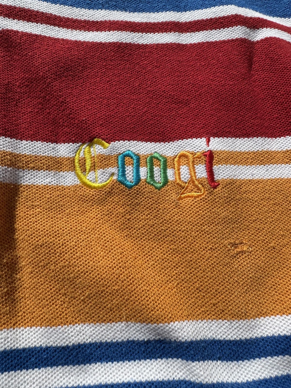Coogi Coogi Polo Shirt Vintage Hippie Avant Garde Size US L / EU 52-54 / 3 - 4 Thumbnail