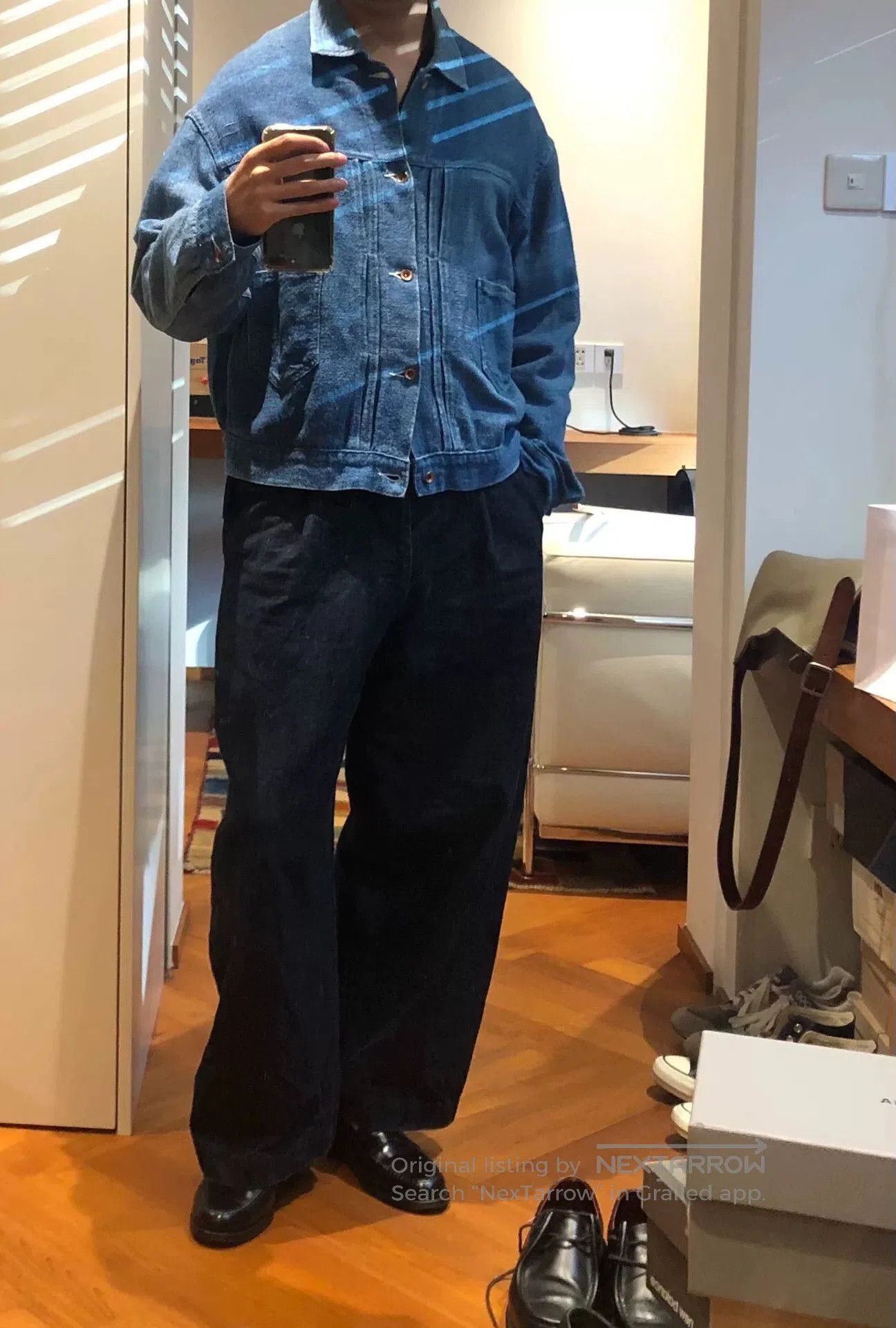 Story Mfg. Story MFG Indigo Dyed Jacket. Size US M / EU 48-50 / 2 - 8 Thumbnail