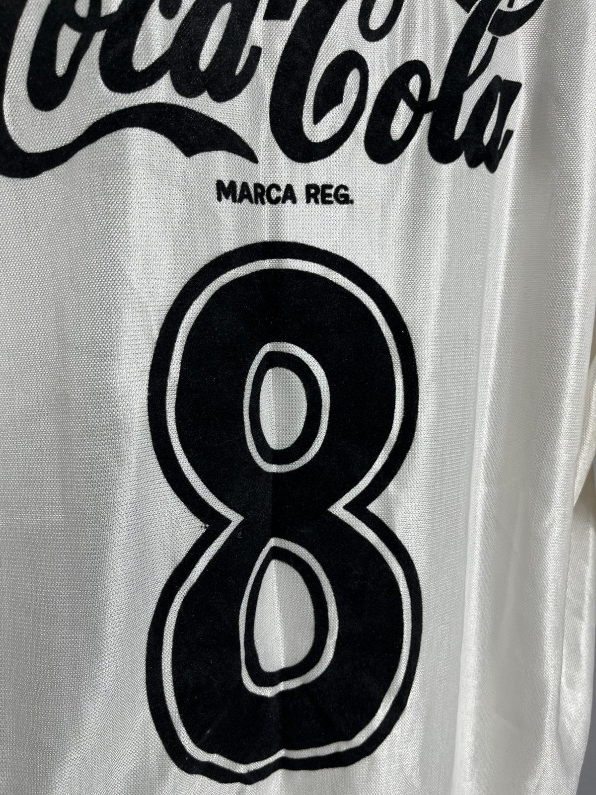 CCS Santos FC #8 1991 1992 home retro vintage cocacola Size US M / EU 48-50 / 2 - 11 Thumbnail