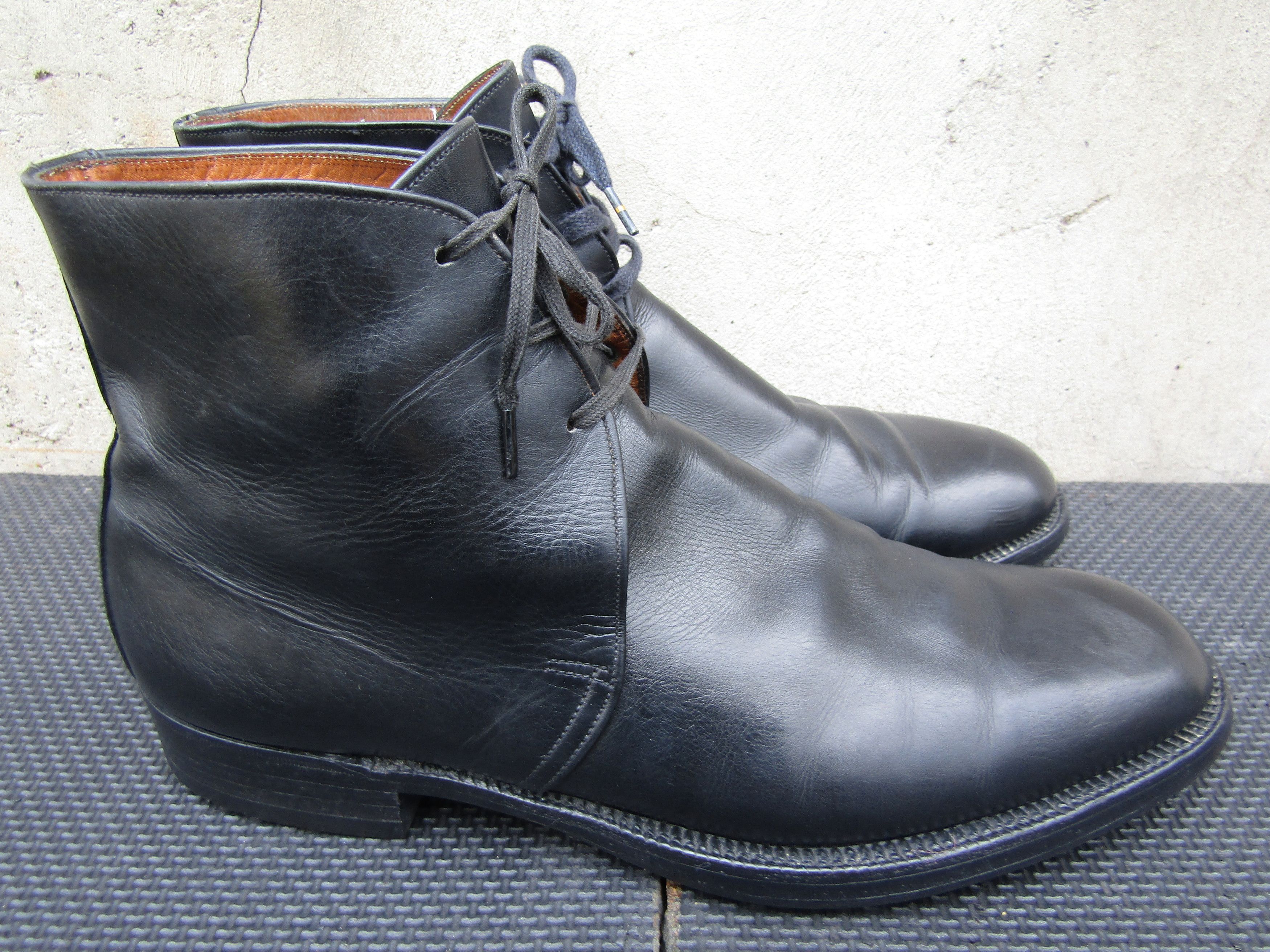 Crockett & Jones Vintage CROCKETT & JONES 1971 Mens Black Chukka Size US 8.5 / EU 41-42 - 7 Thumbnail