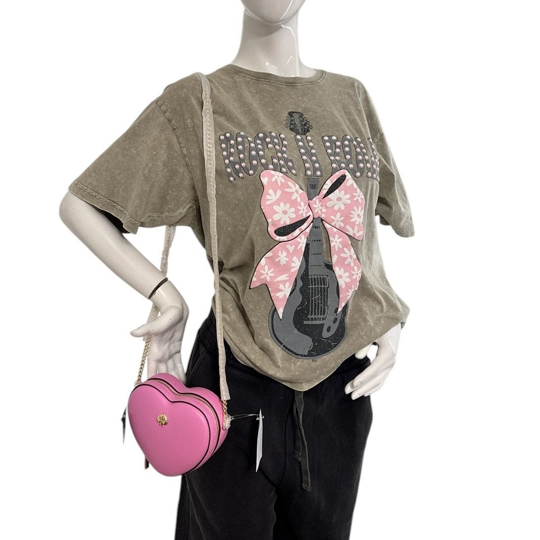 Kate Spade Kate Spade Love Shack 3d Mini Heart Crossbody Bag pink Size ONE SIZE - 3 Thumbnail