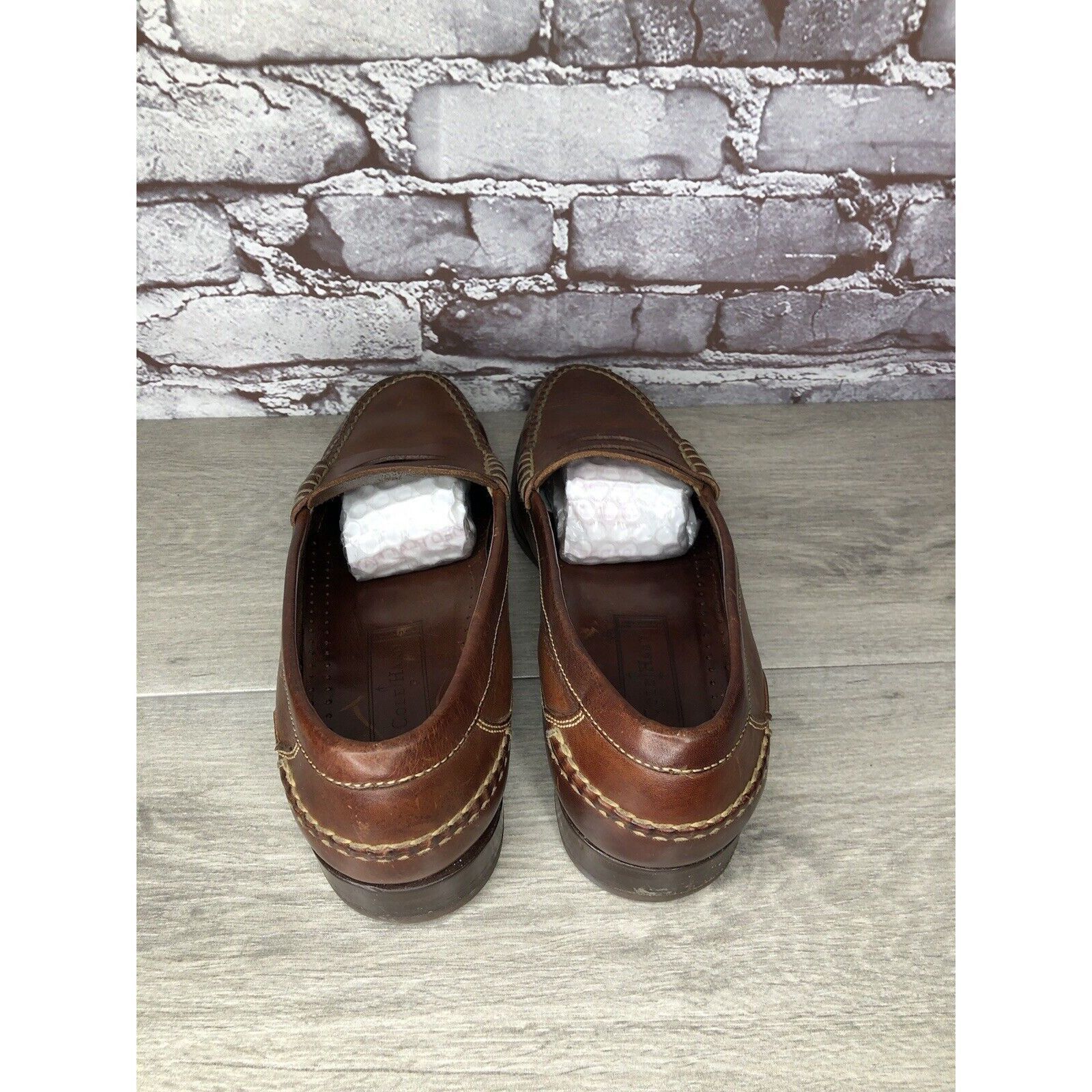 Cole Haan Cole Haan Dark Brown Leather Penny Loafers Casual Shoes Men’ Size US 11.5 / EU 44-45 - 6 Thumbnail