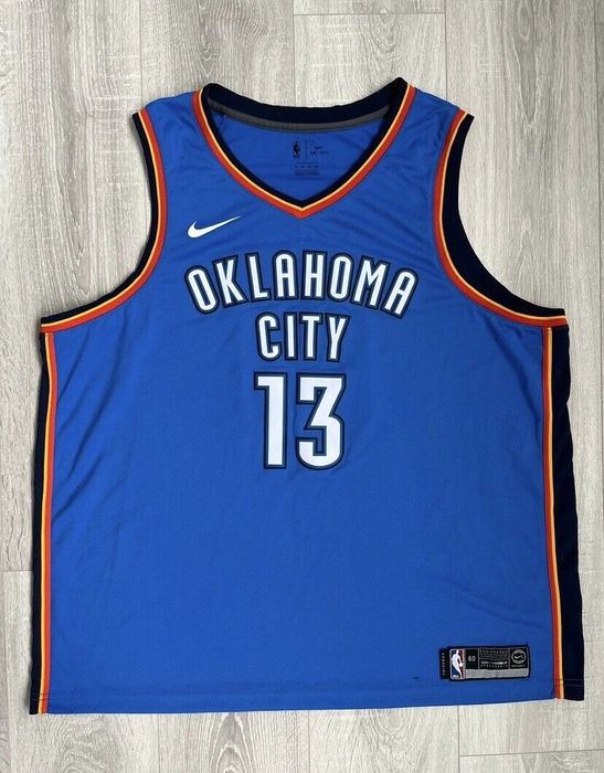 okc paul george jersey