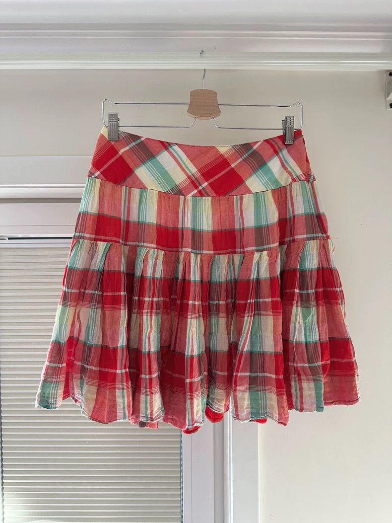 Vivienne Westwood size3 Grid pleated skirt