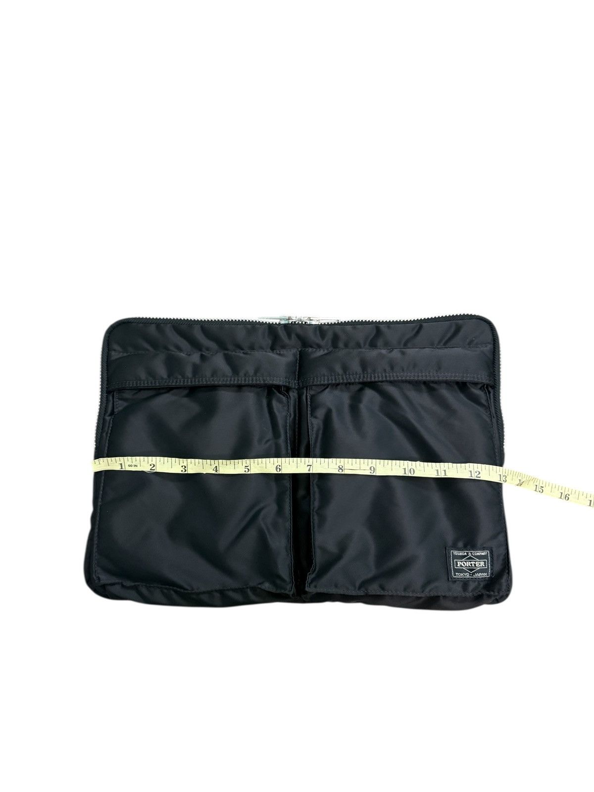 Porter YOSHIDA PORTER TANKER BLACK NYLON CLUTCH/DOCUMENT BAG Size ONE SIZE - 15 Thumbnail