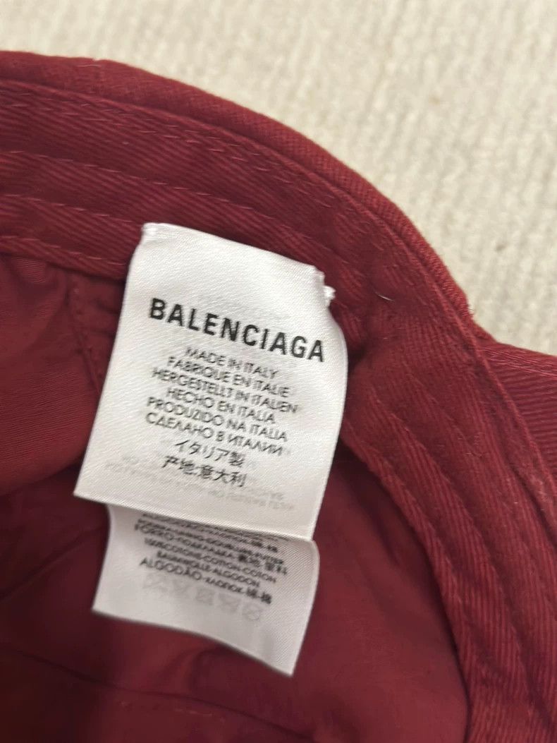 Balenciaga Balenciaga Embroidered monogram logo curved brim cap Size ONE SIZE - 3 Thumbnail