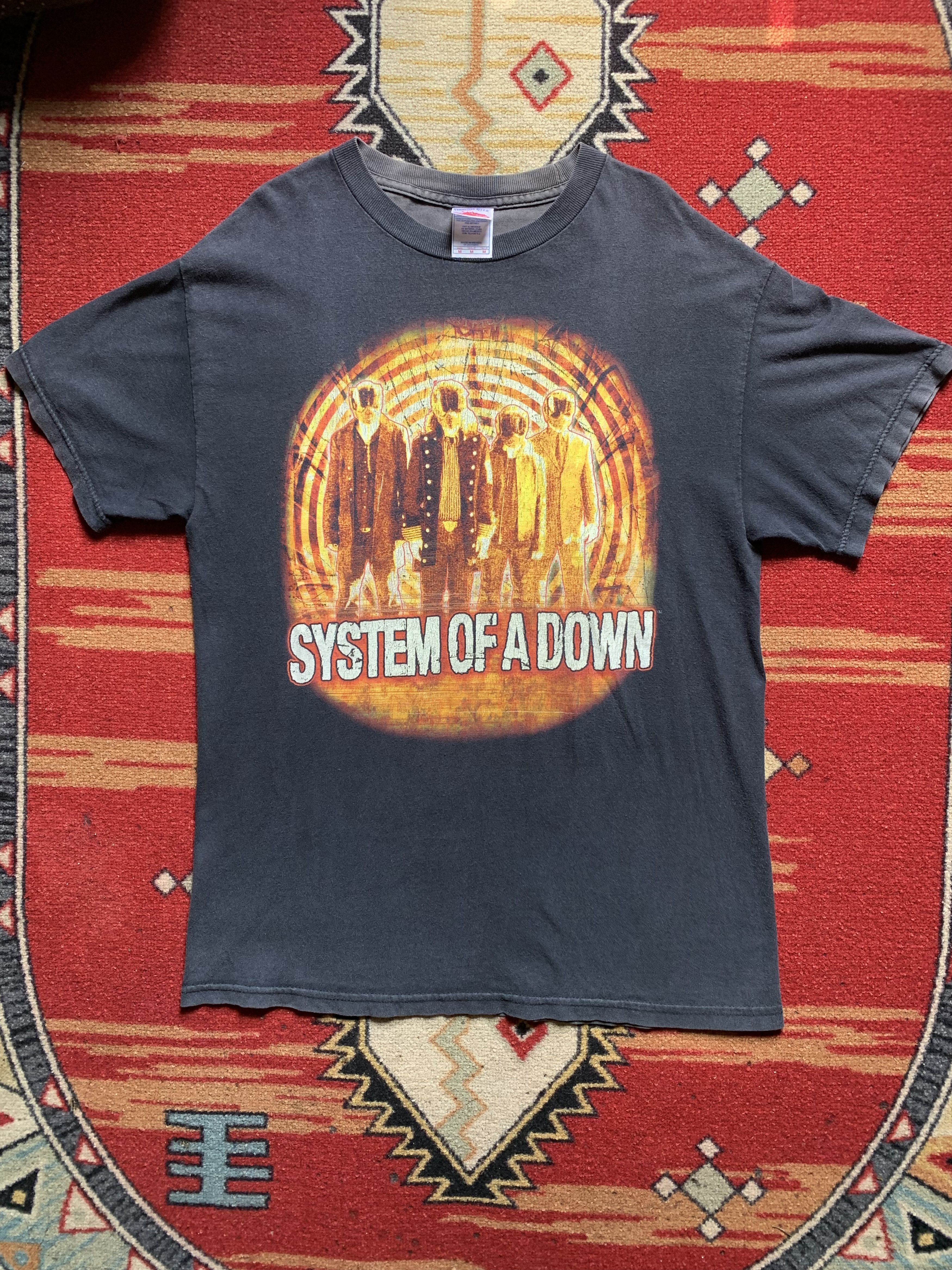Band Tees System Of A Down BullsEye Size US M / EU 48-50 / 2 - 1 Thumbnail