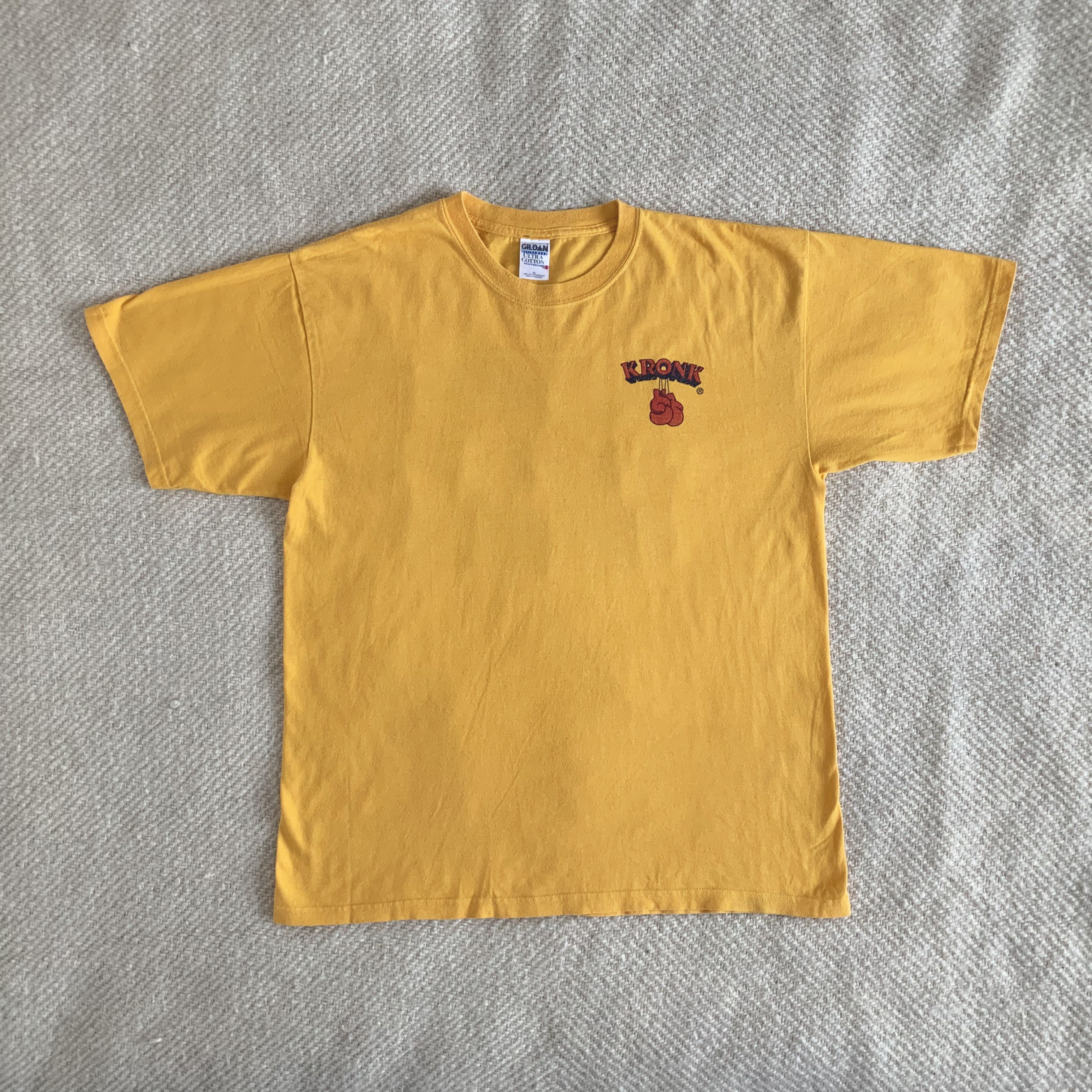 Gildan Vintage Y2K Wladimir Klitschko Training Camp T shirt Boxing Size US XL / EU 56 / 4 - 2 Thumbnail