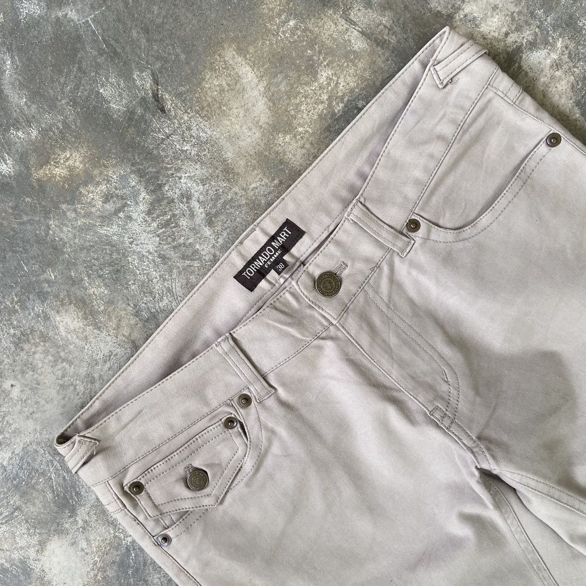 Tornado Mart Tornado Mart Flare Pants Size 29" - 3 Thumbnail