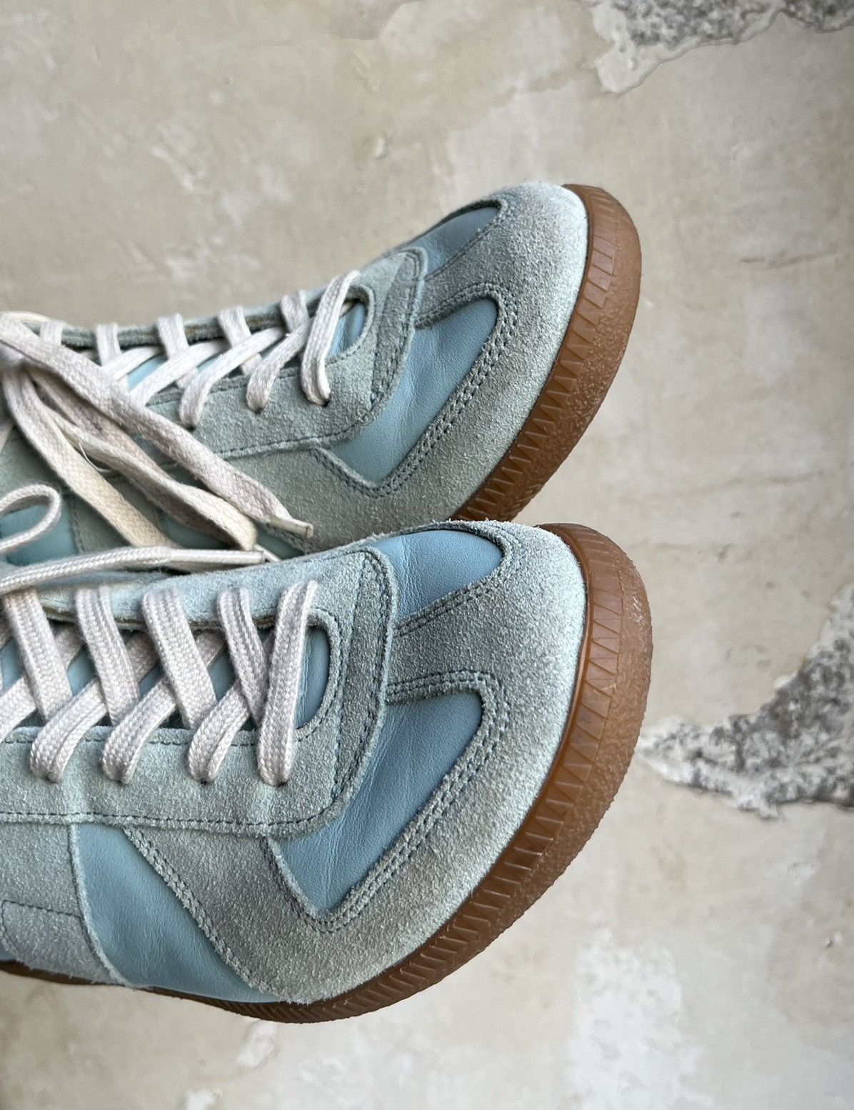 Maison Margiela Martin Era Replica Leather Trainers Size US 8 / IT 38 - 6 Thumbnail