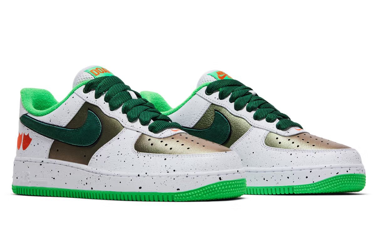 Nike Nike Air Force 1 AF1 - Oregon Ducks 'DOAF' - 'Egg or Duck' Size US 12 / EU 45 - 1 Thumbnail