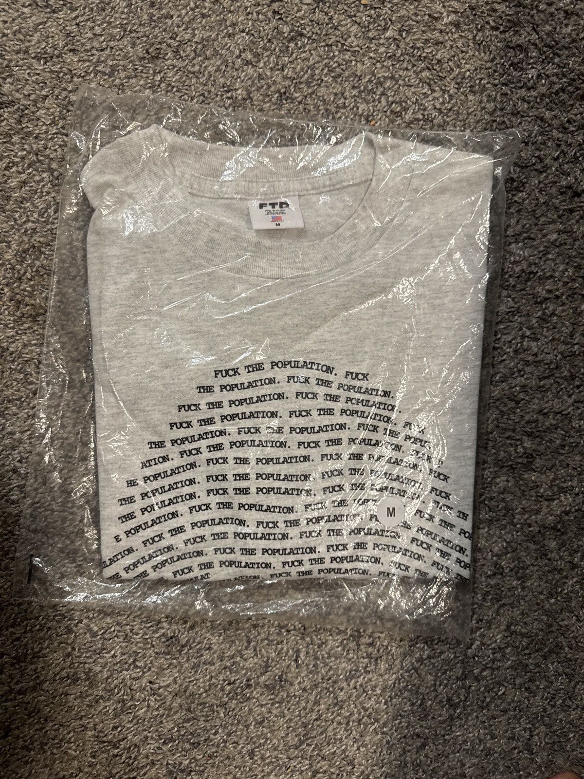 Fuck The Population FTP Fingerprint Tee Size US M / EU 48-50 / 2 - 1 Thumbnail
