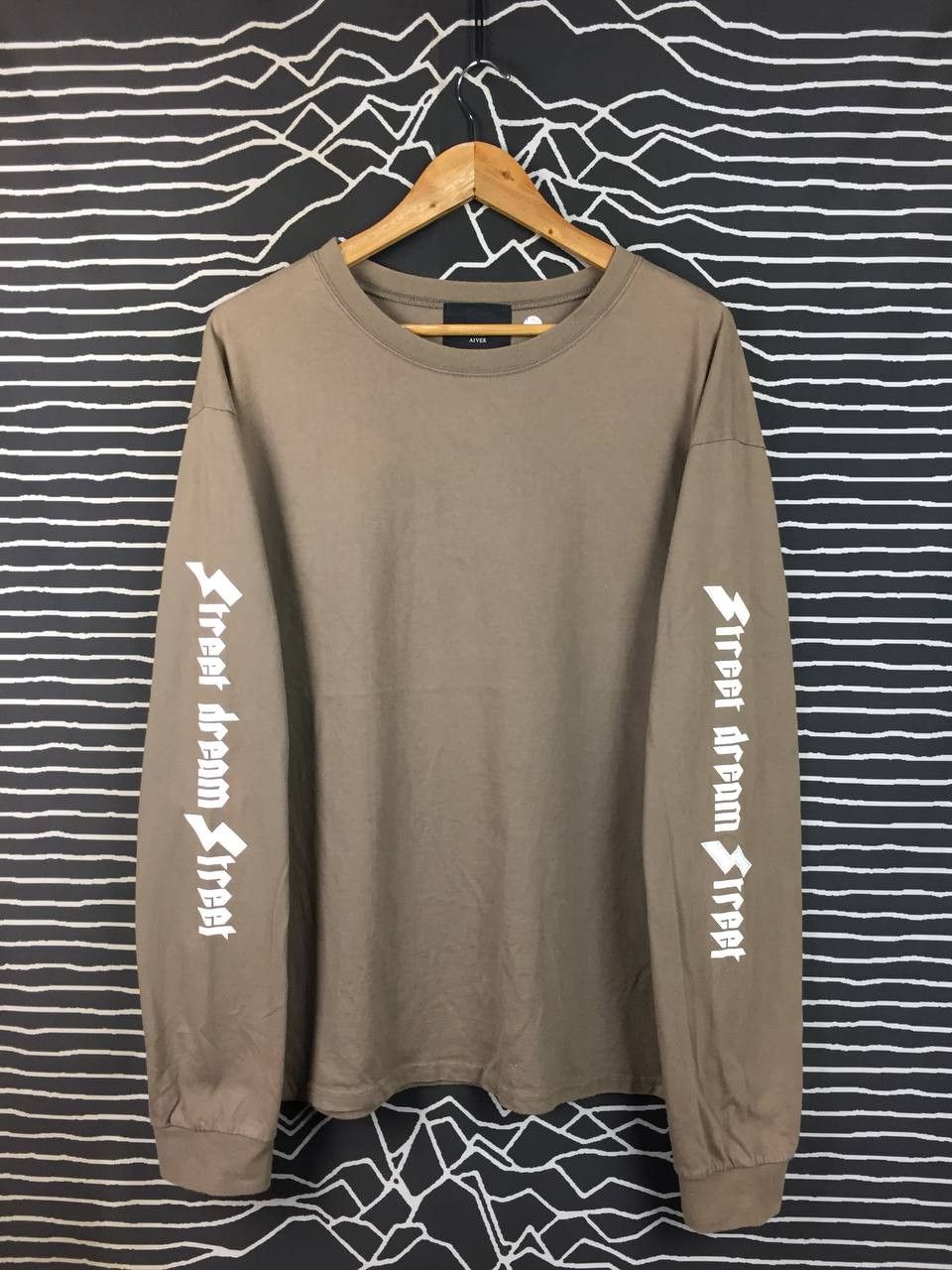 Japanese Brand Casper John Aiver Street Dream Graphic Long Sleeve Tee Size US L / EU 52-54 / 3 - 6 Thumbnail