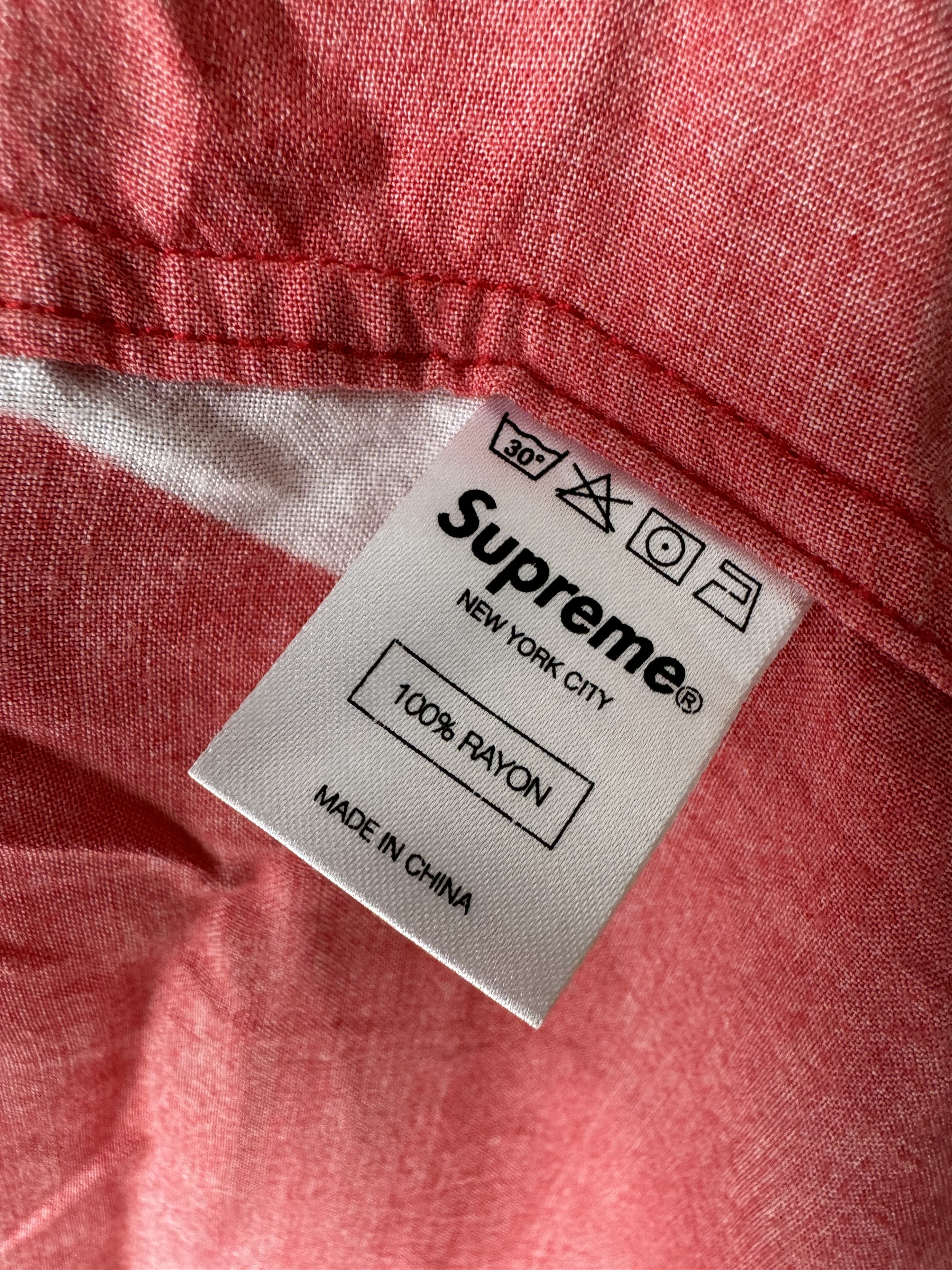 Supreme Bamboo Rayon Camp Collar Shirt SS13 Size US M / EU 48-50 / 2 - 6 Thumbnail