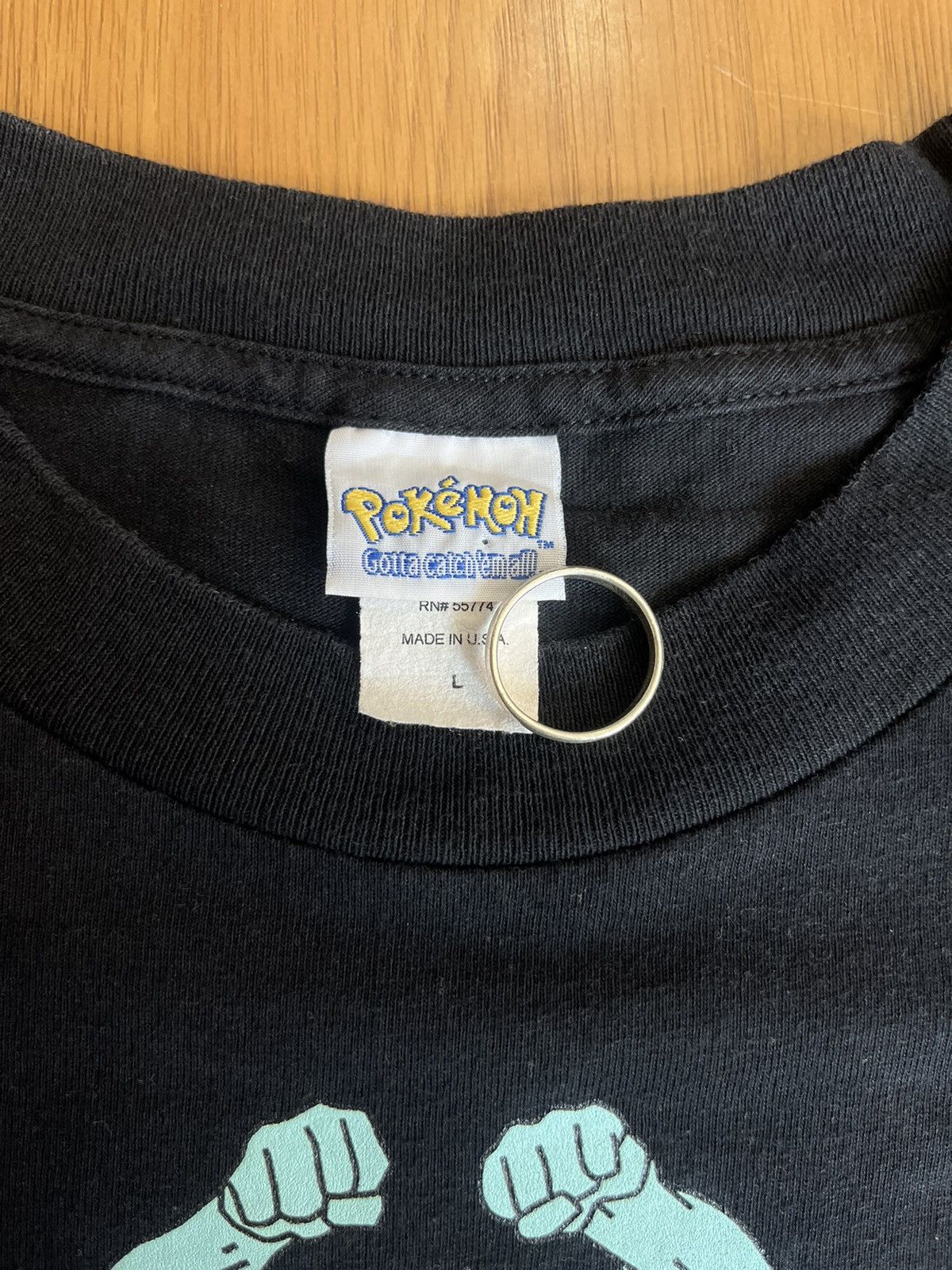 Pokemon Vintage Pokemon Fighting Team 1999’s Nintendo Kids Tshirt Size US L / EU 52-54 / 3 - 4 Thumbnail