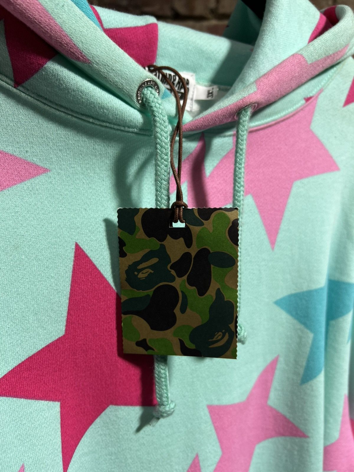 Bape BAPE Sta Pattern Hoodie Size US XXL / EU 58 / 5 - 4 Thumbnail