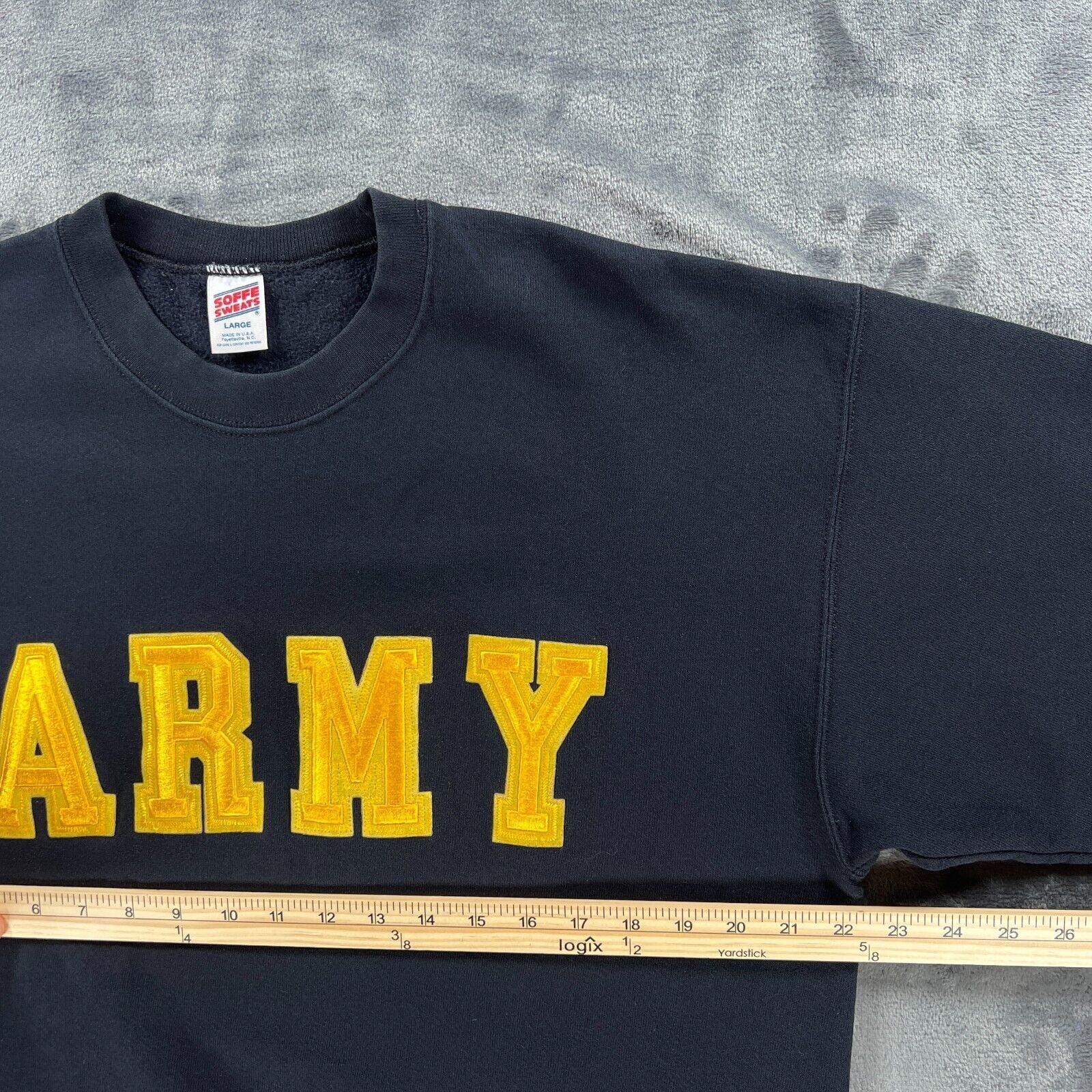 Soffe Soffe Crewneck Sweatshirt Men L Vintage 90's Made in USA Arm Size US L / EU 52-54 / 3 - 3 Thumbnail