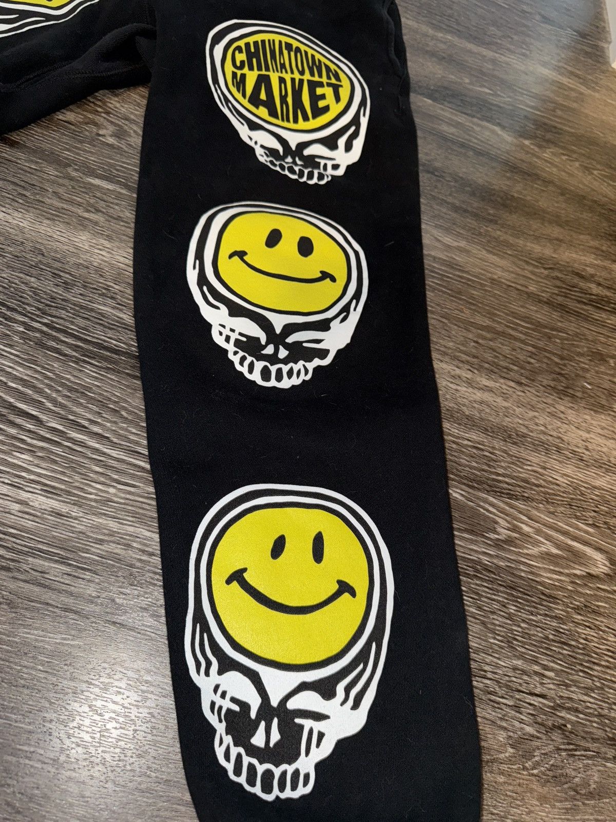 Grateful Dead × Market Grateful Dead x Chinatown Market Smiley Stealie Sweatpants Size US 32 / EU 48 - 2 Thumbnail