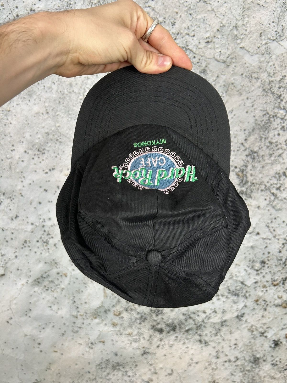Hard Rock Cafe Vintage Hard Rock Cafe Mykonos Greece Archival 90s Hat Size ONE SIZE - 3 Thumbnail