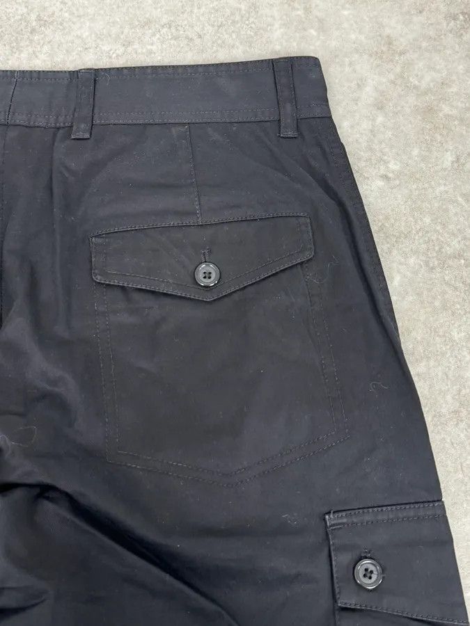 Dolce & Gabbana 2000s Dolce & Gabbana Black Flat Pockets Pants Size US 39 - 8 Thumbnail