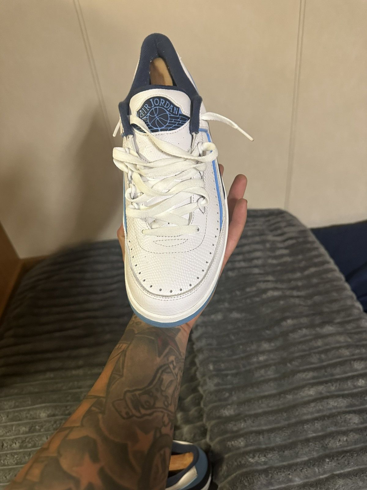Jordan Brand Jordan Retro 2 Navy Blue Size US 11 / EU 44 - 8 Thumbnail