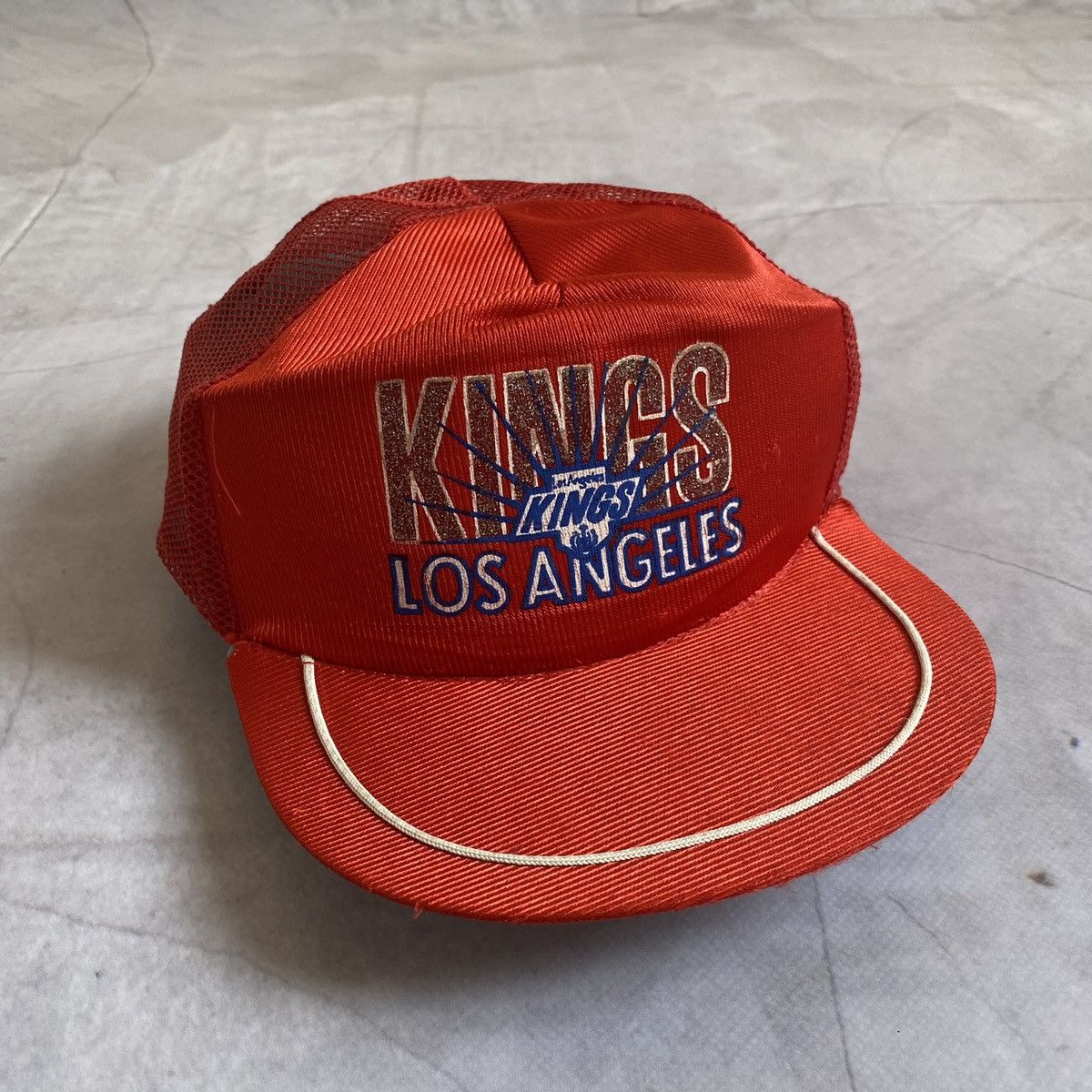 NFL × Vintage Rare 80s Los Angeles Kings Vintage Cap Hat Red Raiders Size ONE SIZE - 1 Thumbnail