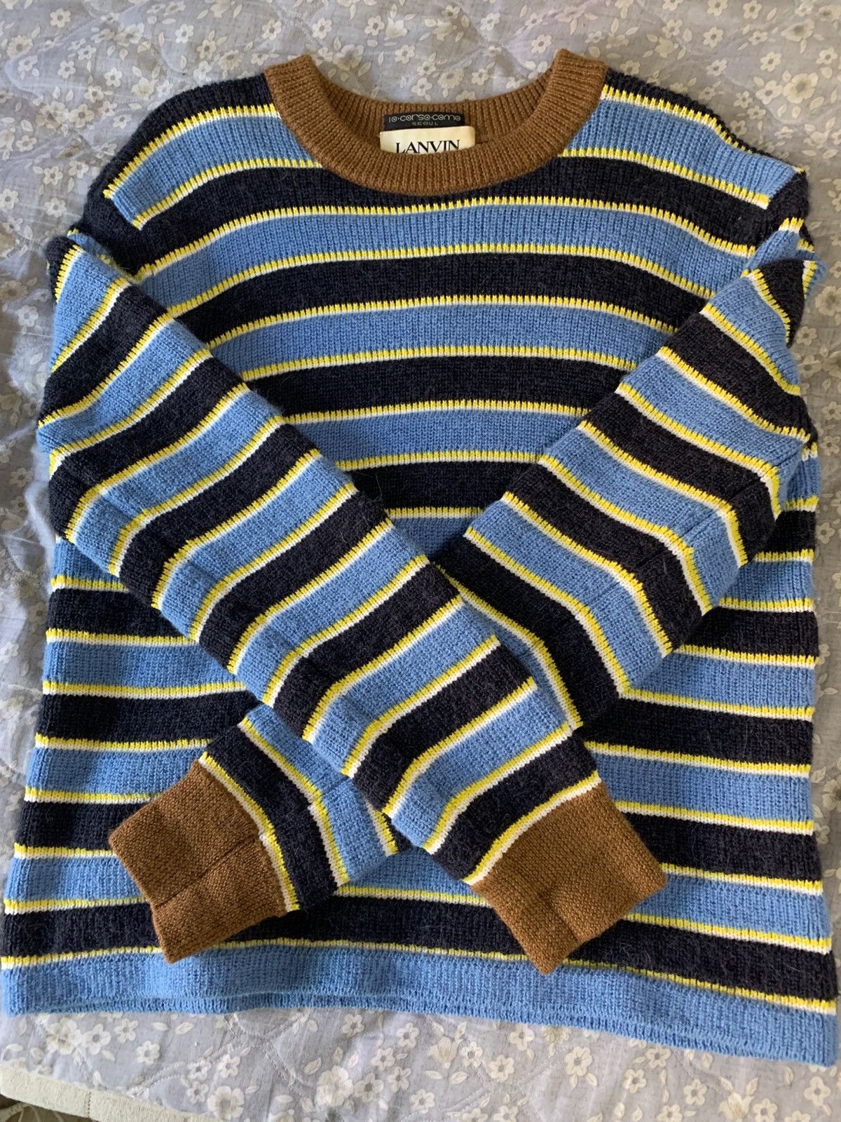 Lanvin LANVIN Stripe Sweater S Size S / US 4 / IT 40 - 3 Thumbnail