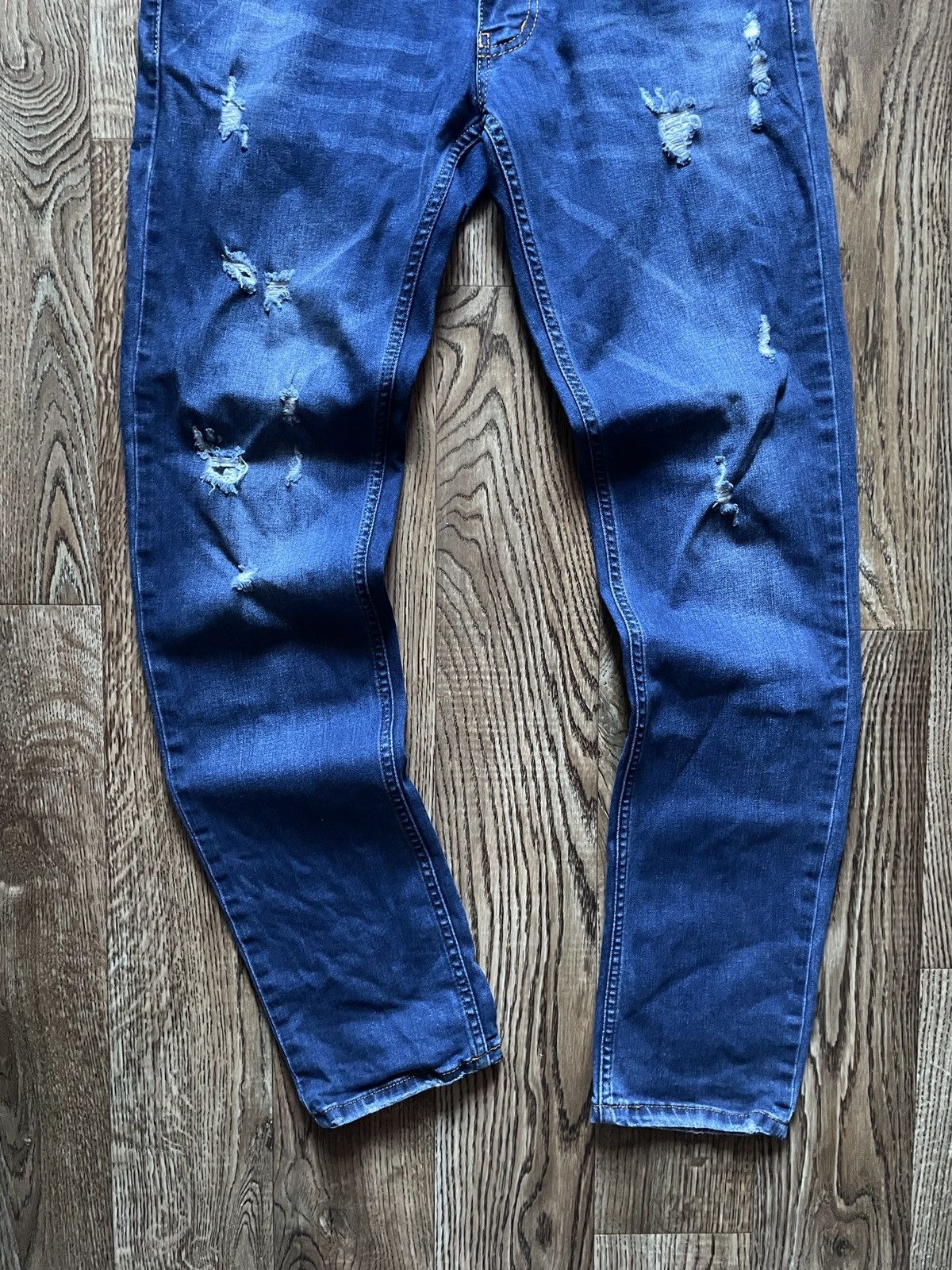 Dsquared2 Dsquared Jeans Italian Designer Navy Denim Rare Vintage Y2K Size US 32 / EU 48 - 4 Thumbnail