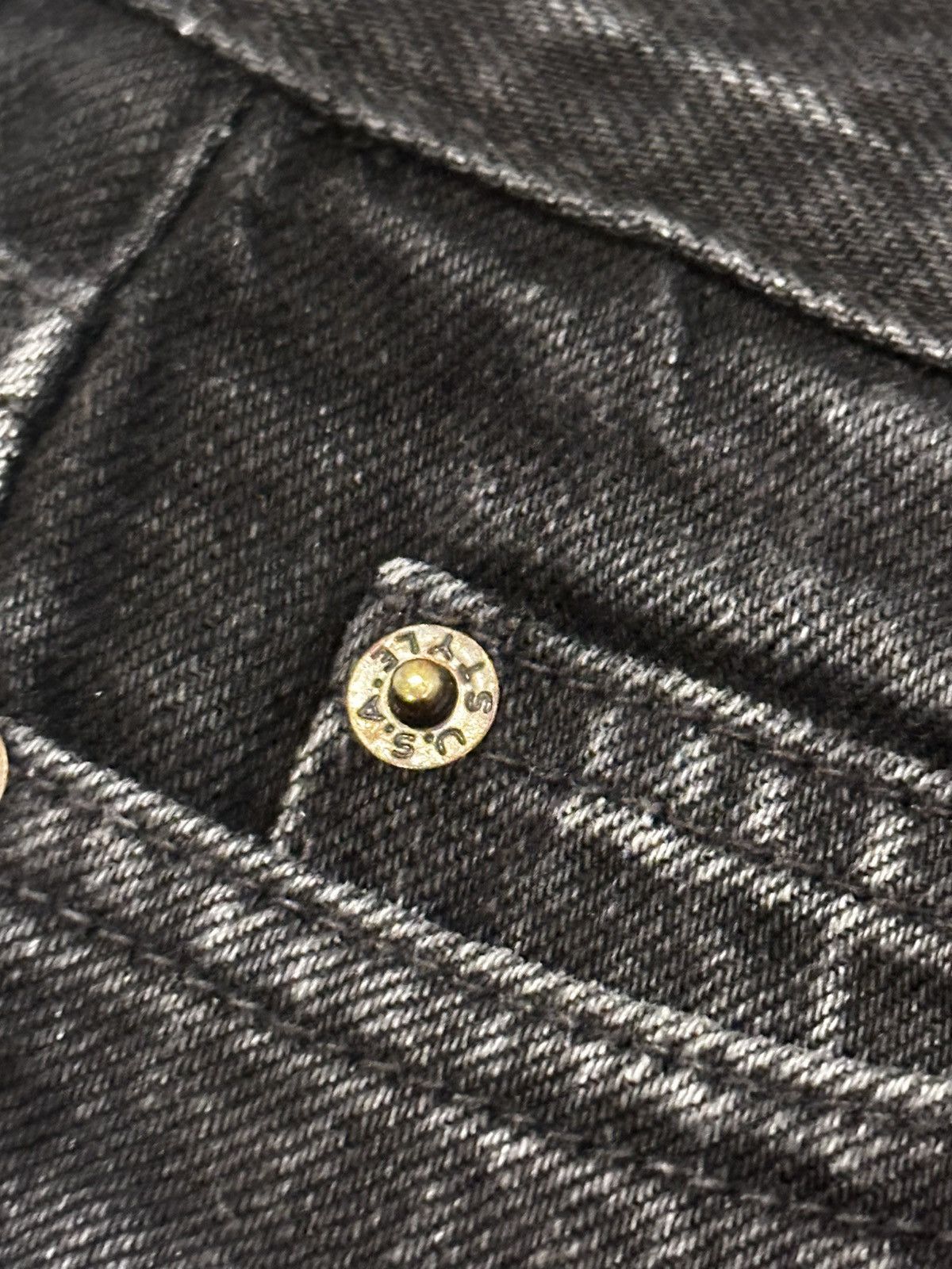 Noah Black Faded Noah Denim Pants “Perfectly worn in” Size US 28 / EU 44 - 10 Thumbnail