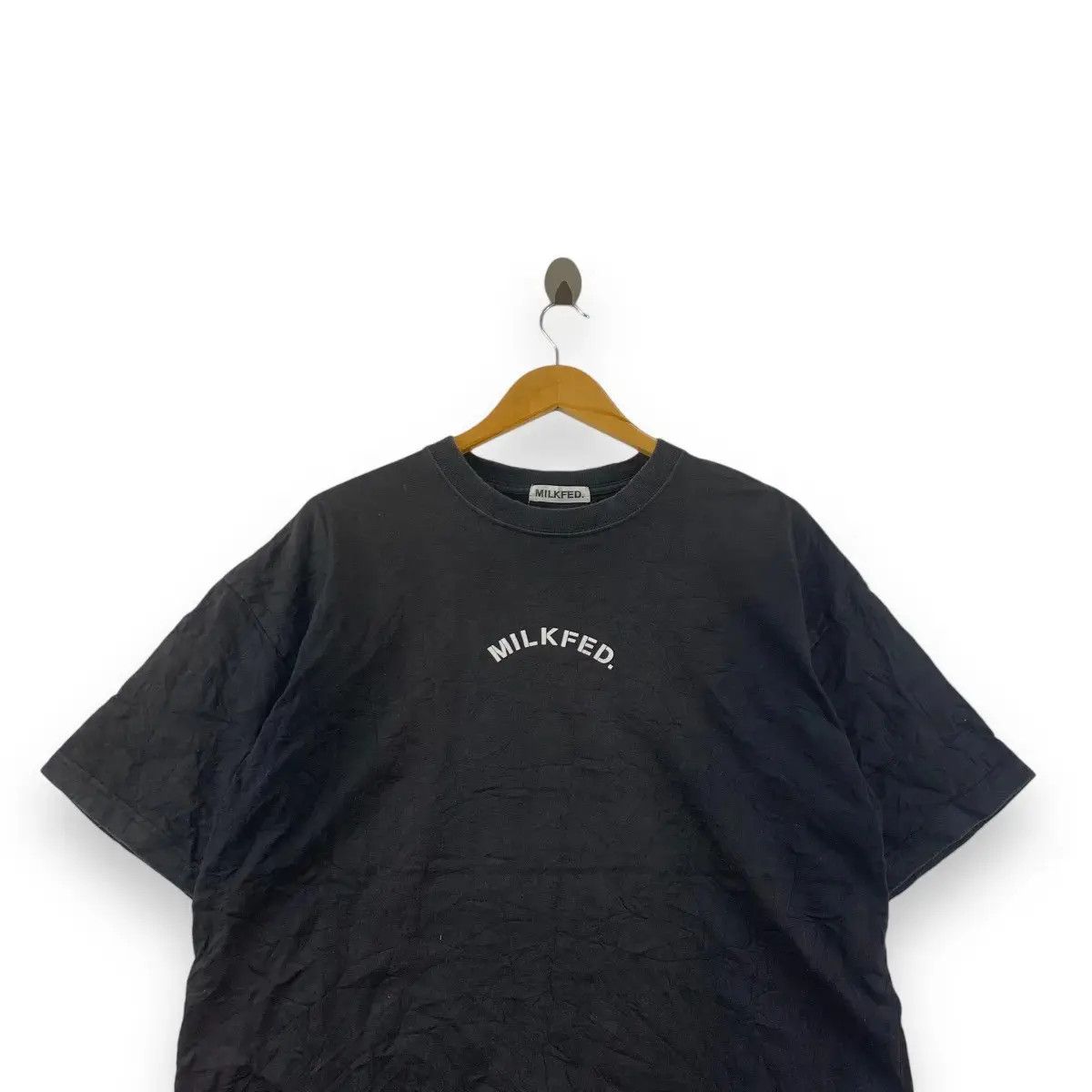 Vintage Vintage MILKFED JAPAN HARAJUKU Center Logo Tee Shirt Top Size US XL / EU 56 / 4 - 3 Thumbnail