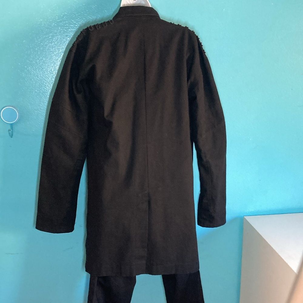 I.AM.GIA S & G Sequoia and Gita Black Cotton Snap Front Jacket Marked Size M / US 6-8 / IT 42-44 - 6 Thumbnail
