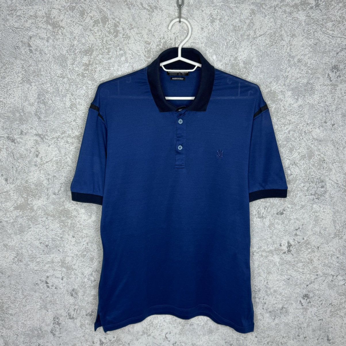 Alexander McQueen Alexander McQueen Polo Men’s Size M Color Blue Size US M / EU 48-50 / 2 - 1 Thumbnail