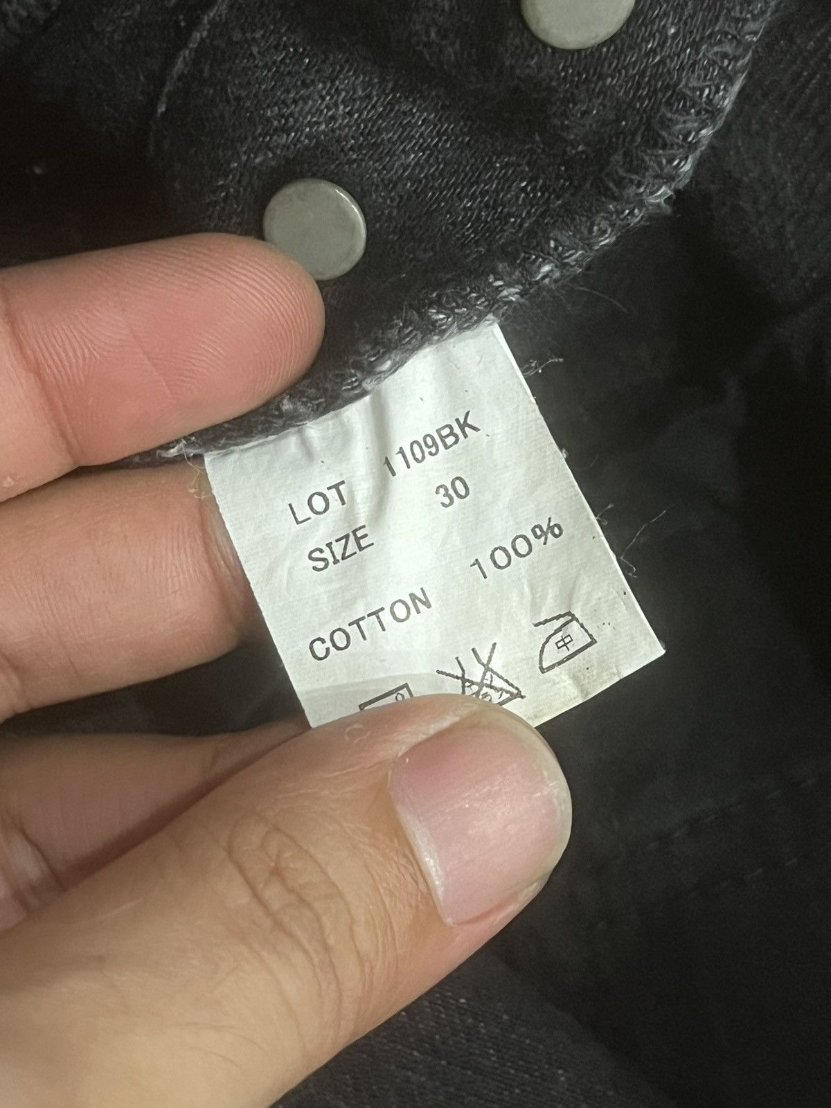 Full Count & Co. Vintage Japan Full Count & Co Black Faded Selvedge Jeans Size US 30 / EU 46 - 20 Thumbnail