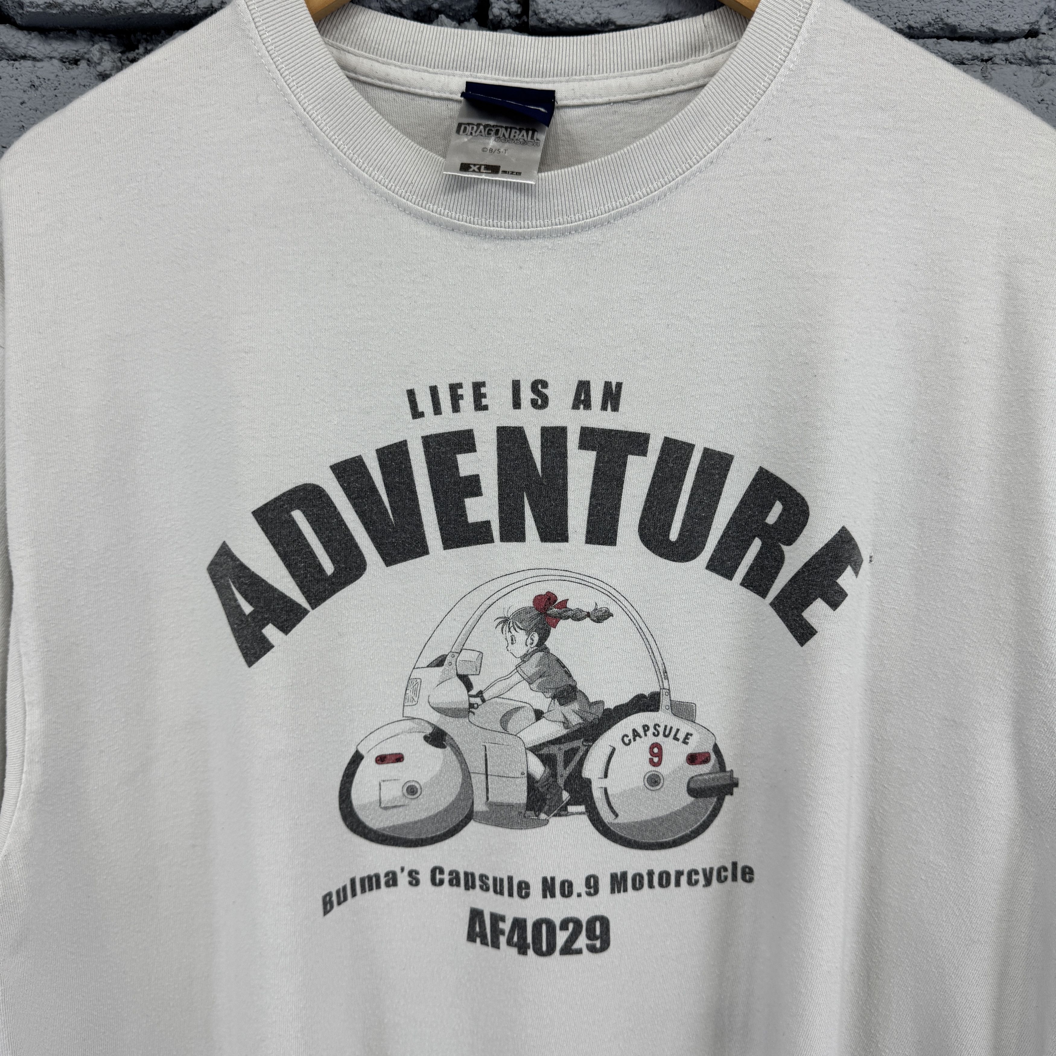 Anime Japanese Anime Dragon Ball Bulma's Capsule No.9 Motorcycle Size US XL / EU 56 / 4 - 6 Thumbnail