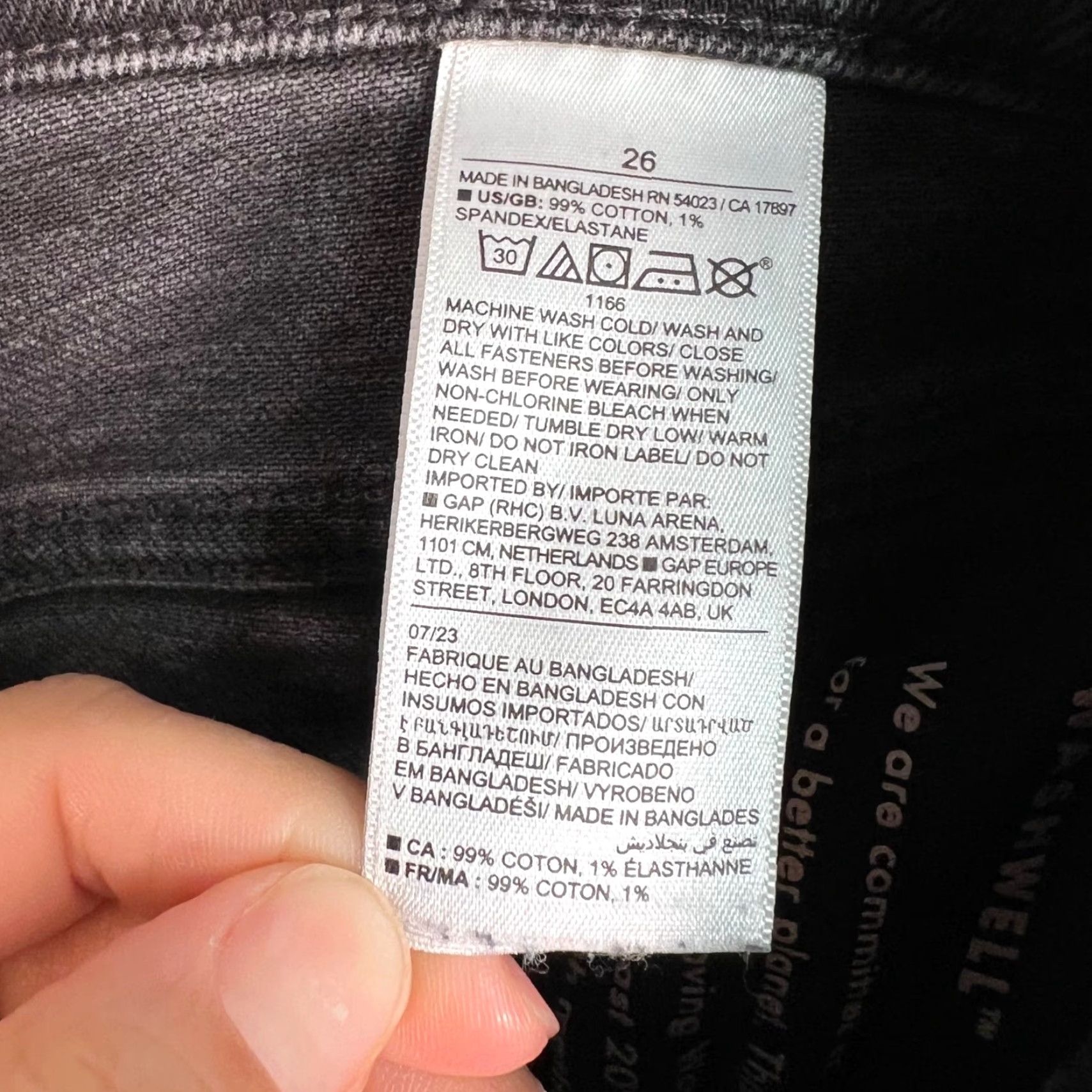 Banana Republic Banana Republic Womens High-Waisted Skinny Jeans Size 26 Black Denim Size 26" / US 2 / IT 38 - 4 Thumbnail