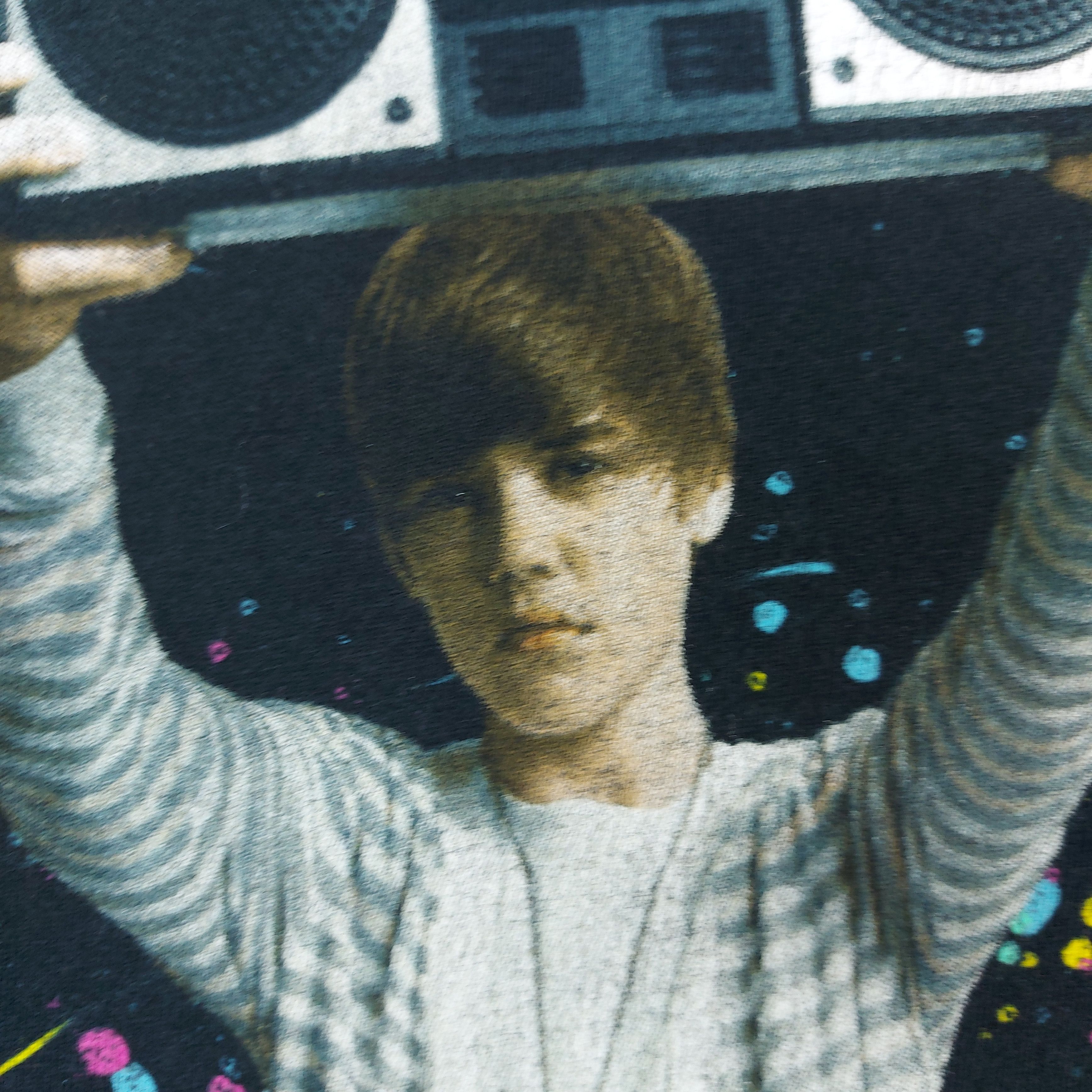 Rap Tees Vintage 2010 Justin Bieber My World 2.0 Album Promo TEE Size M / US 6-8 / IT 42-44 - 7 Thumbnail