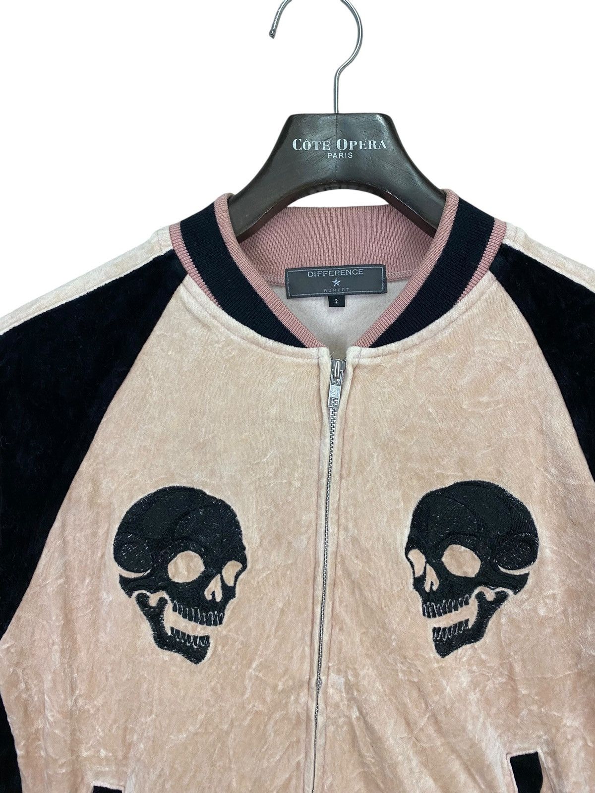 The Difference Vintage difference sukajan jacket skull valvet material Size M / US 6-8 / IT 42-44 - 4 Thumbnail