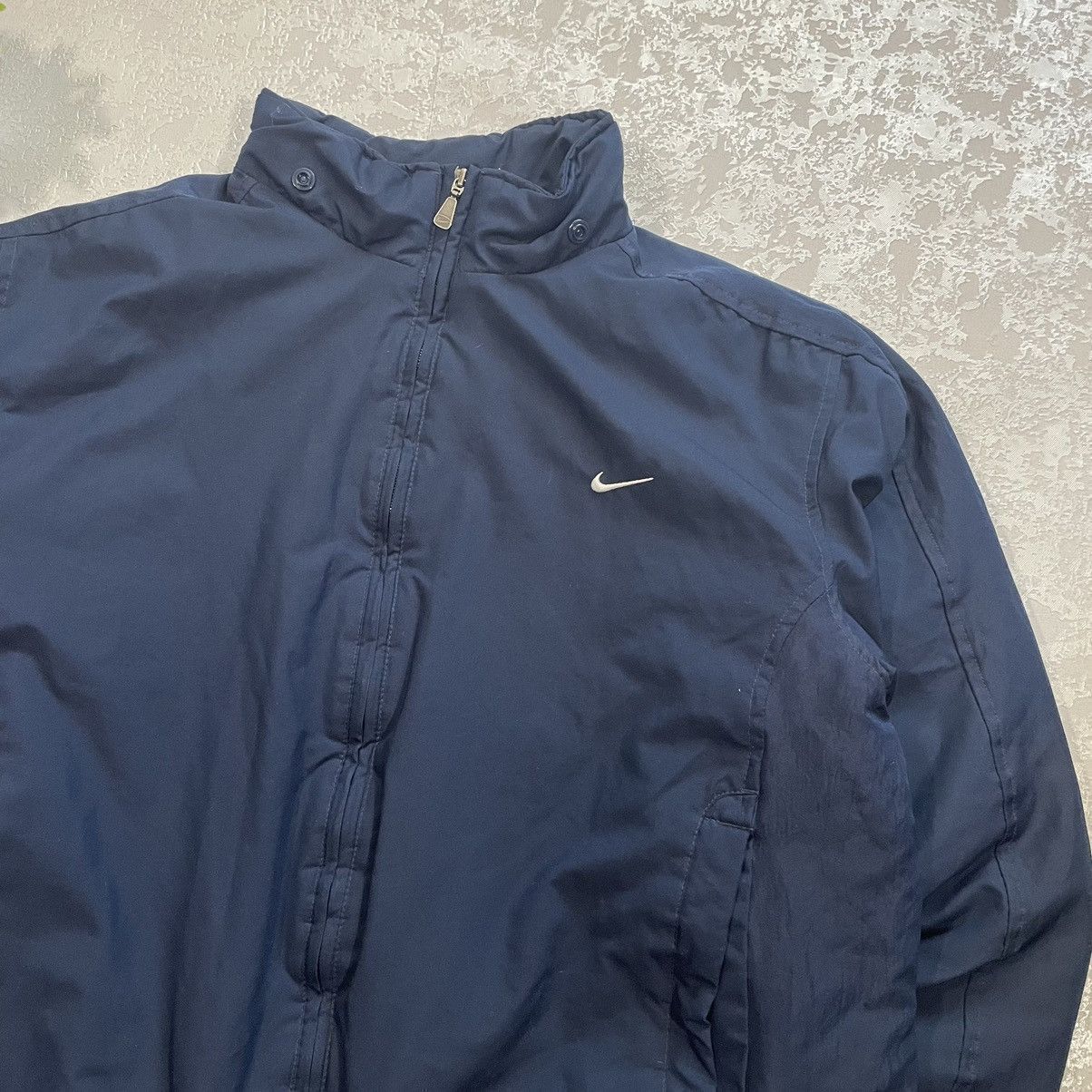 Nike Nike y2k Vintage Big Logo Light Micro Puffer Jacket Size US L / EU 52-54 / 3 - 4 Thumbnail