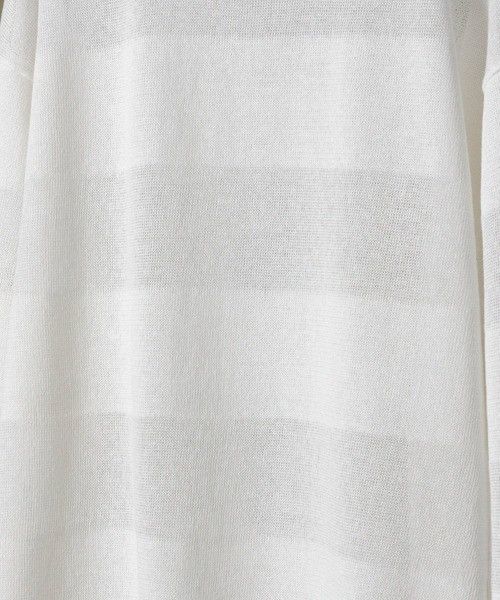 Number (N)ine Number nine SEE THROUGH STRIPED SUMMER KNIT PULLOVER size 2 Size US M / EU 48-50 / 2 - 4 Thumbnail