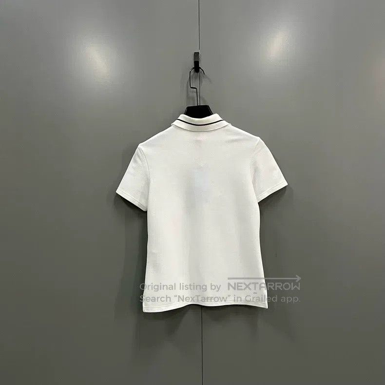 Louis Vuitton Louis Vuitton White logo short sleeve polo shirt Size US S / EU 44-46 / 1 - 2 Thumbnail