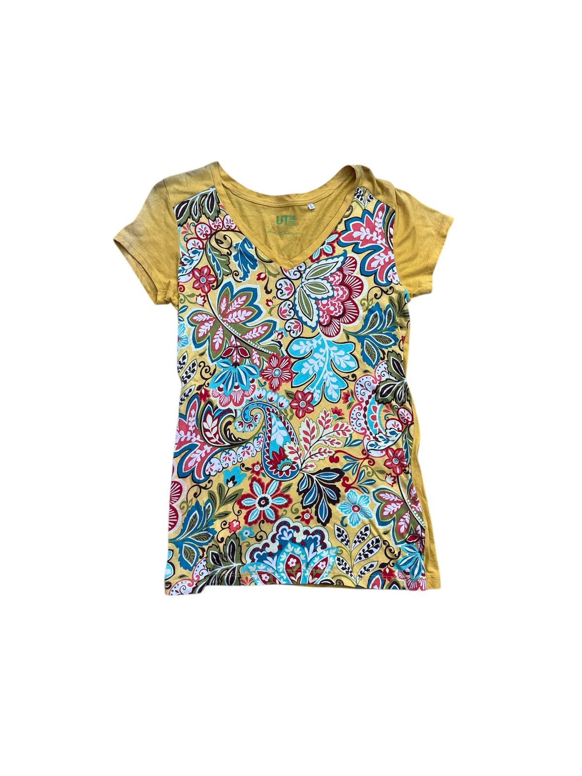 Designer × Japanese Brand × Uniqlo UNIQLO X VERA BRADLEY FLOWER TEE Size US S / EU 44-46 / 1 - 1 Thumbnail