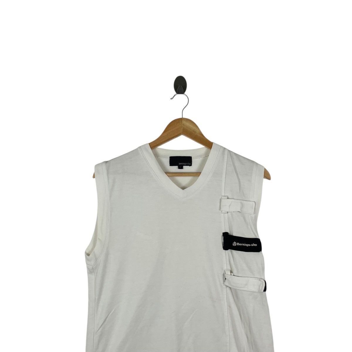 BERNINGS SHO BERNINGS SHO JAPAN Survival Punk Tank Top Tee Shirt V Neck Size M / US 6-8 / IT 42-44 - 2 Thumbnail