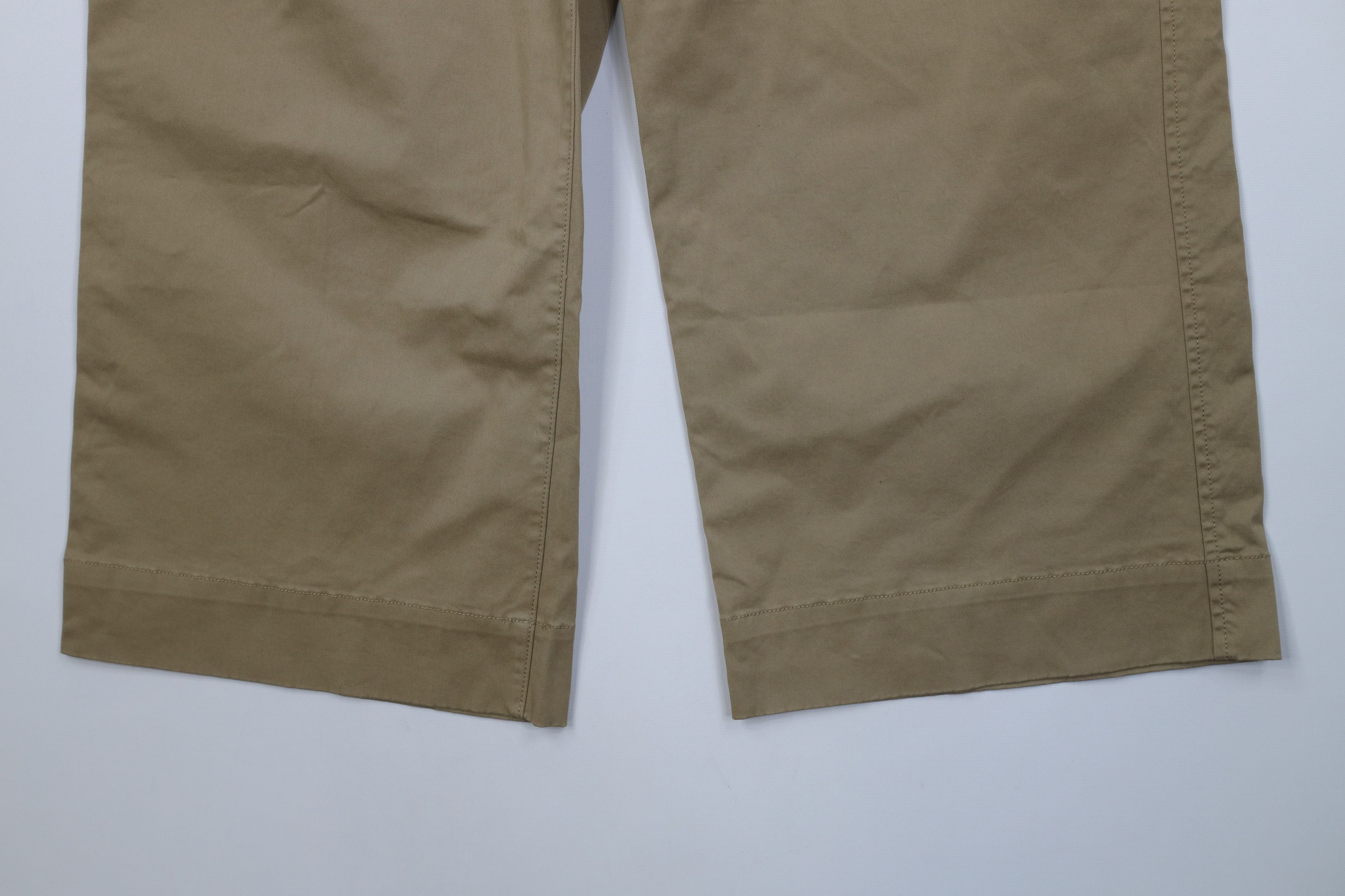 Gap Deadstock Vintage Y2K Gap High Rise Cropped Wide Leg Pants Size 30" / US 8 / IT 44 - 4 Thumbnail